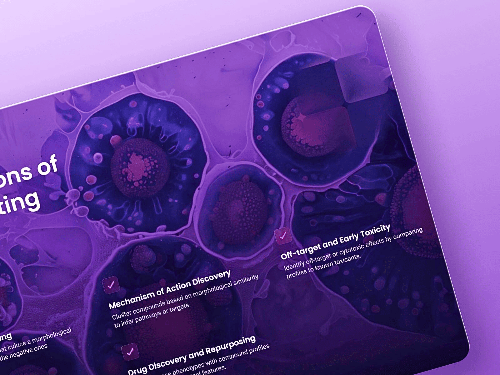 Predictive Biology Platform UI