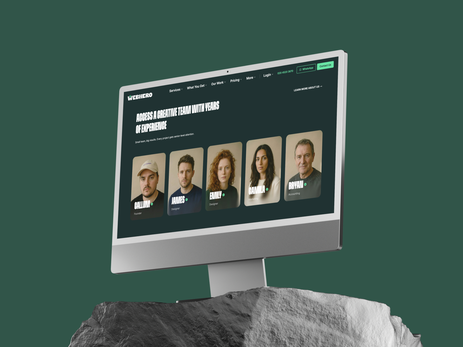 Showcasing our values, where we're from...