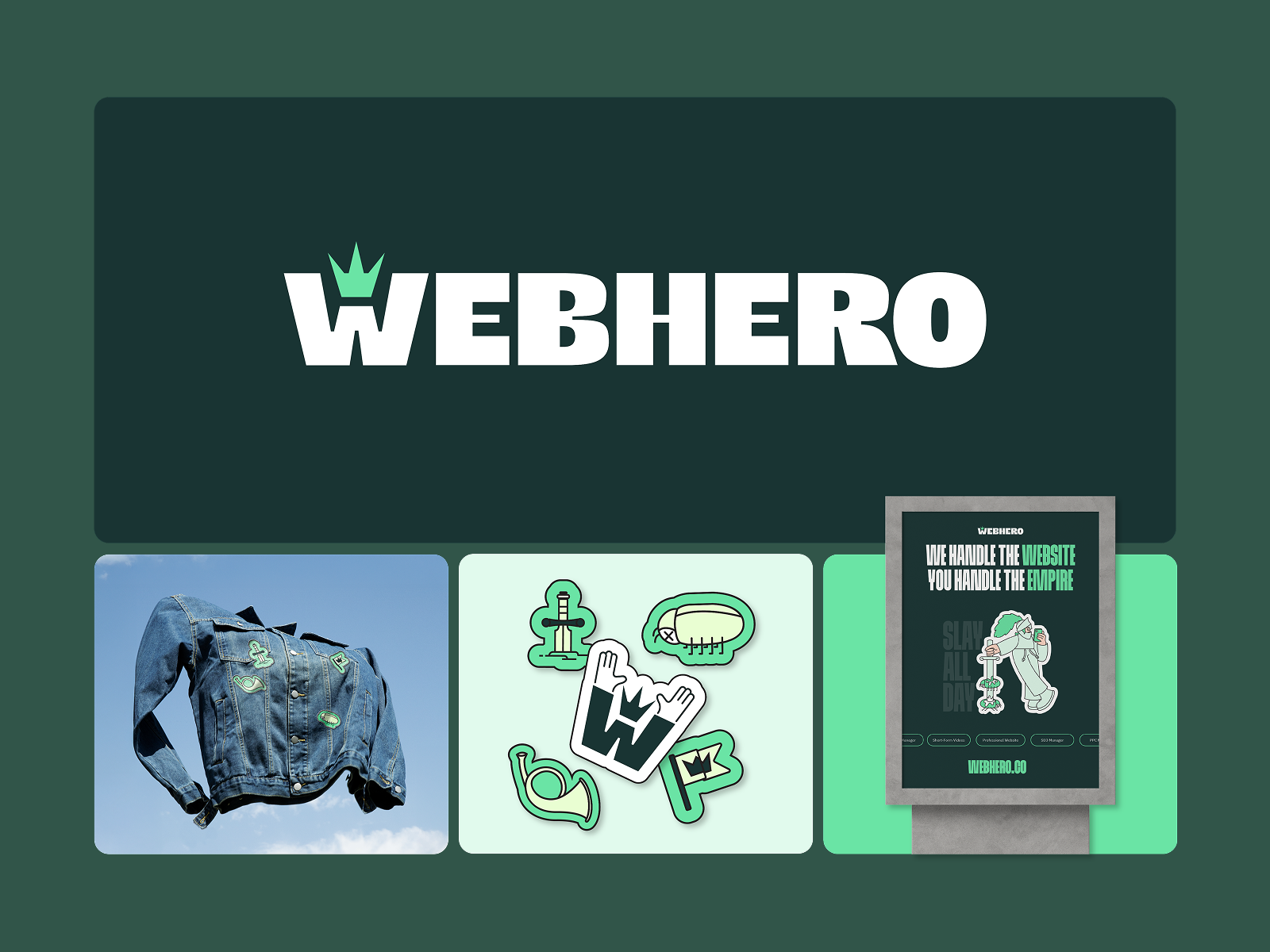 Branding that positions the client as the...