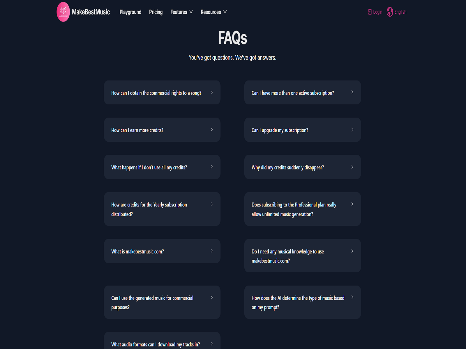 FAQ