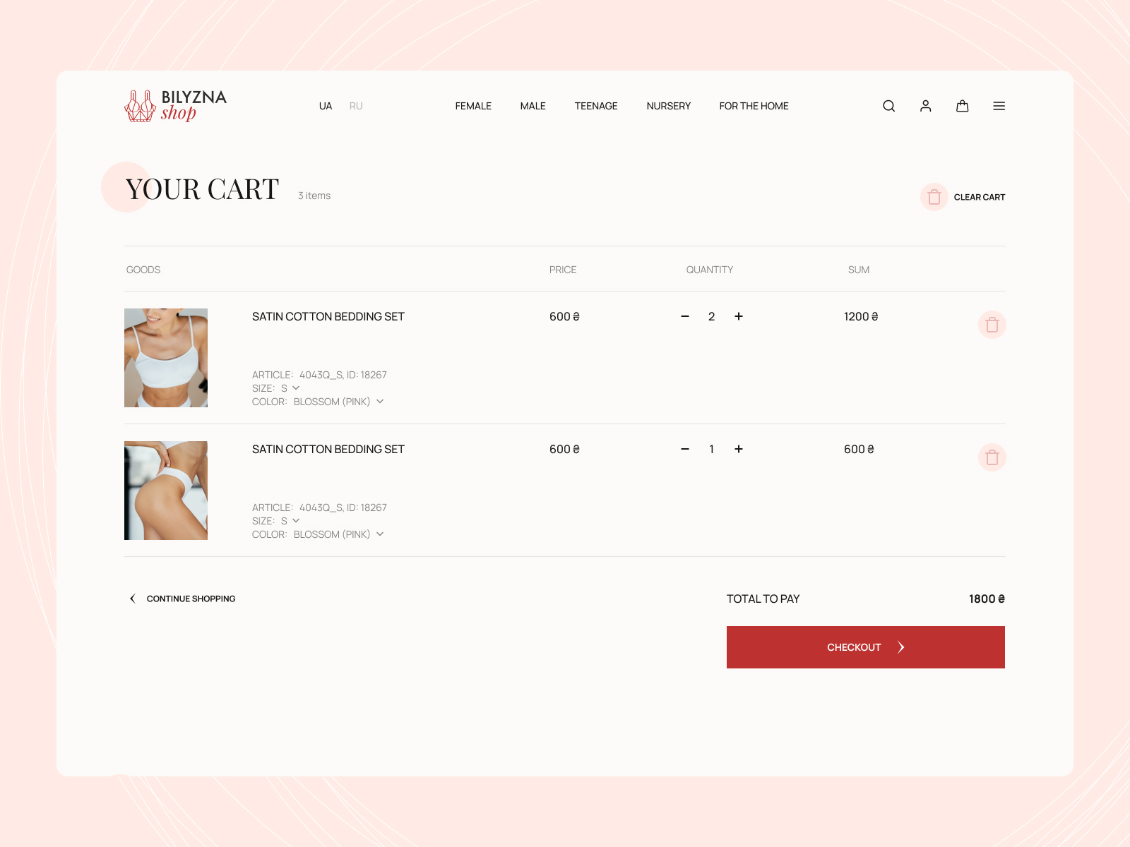 Cart & Order Processing