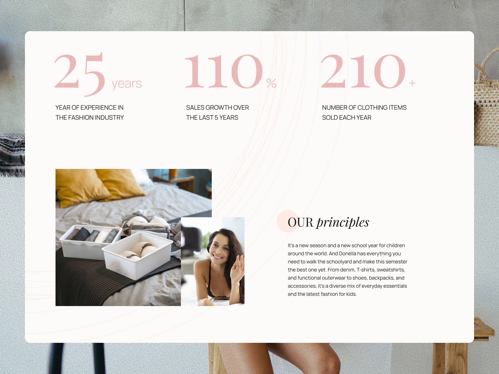 Info sections & ContactForm & FAQs section