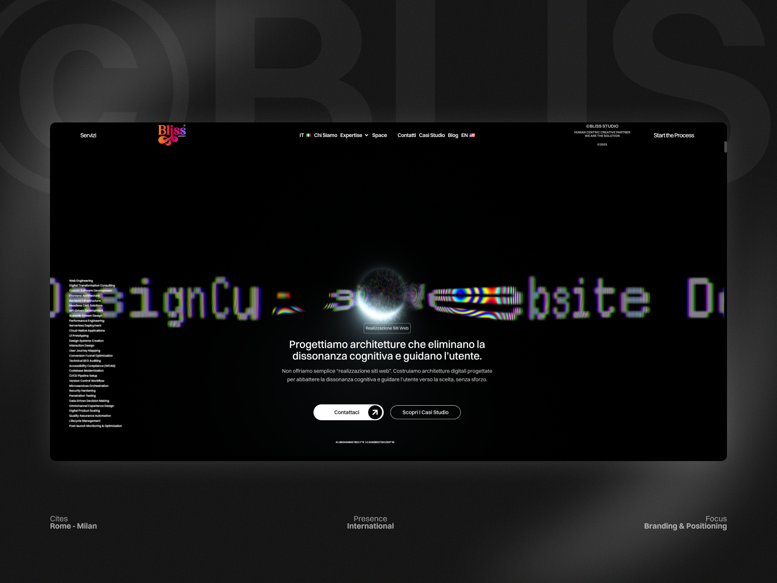 Website Hero Interaction