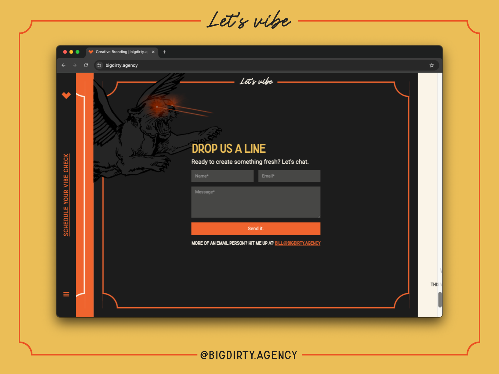 Let's vibe with bigdirty.agency