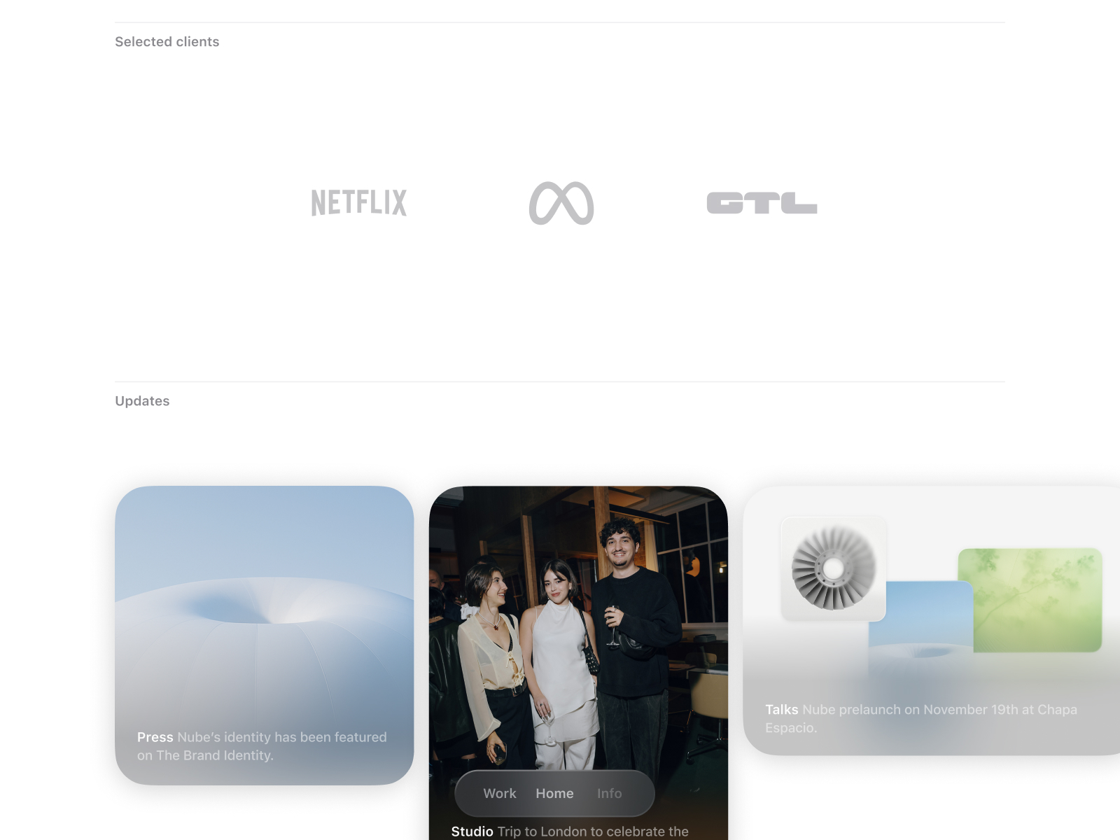 An Audience of One (About)