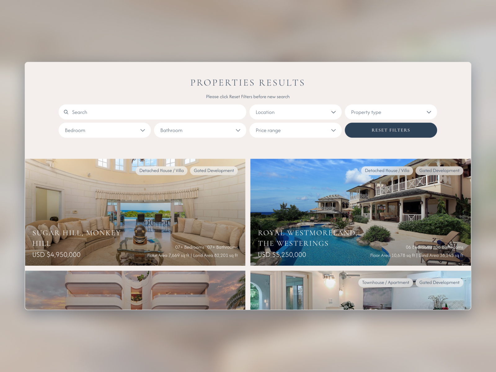 Selling luxury property in Barbados