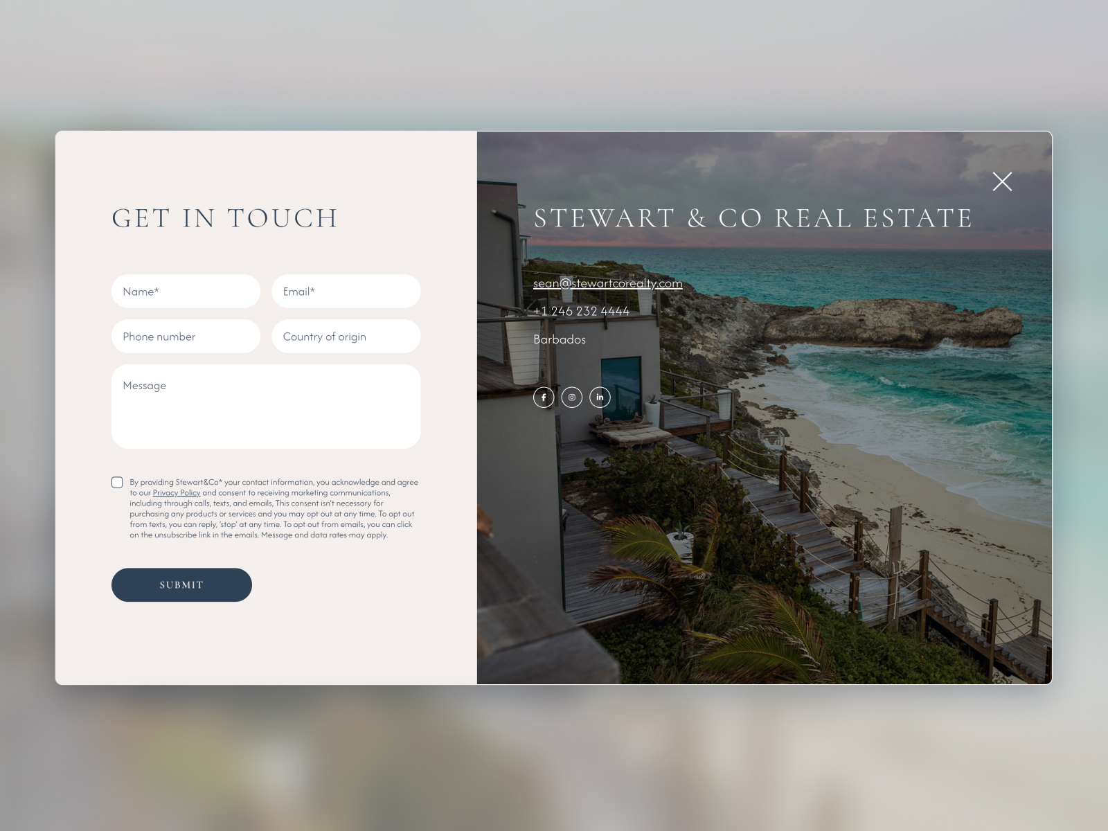 Selling luxury property in Barbados