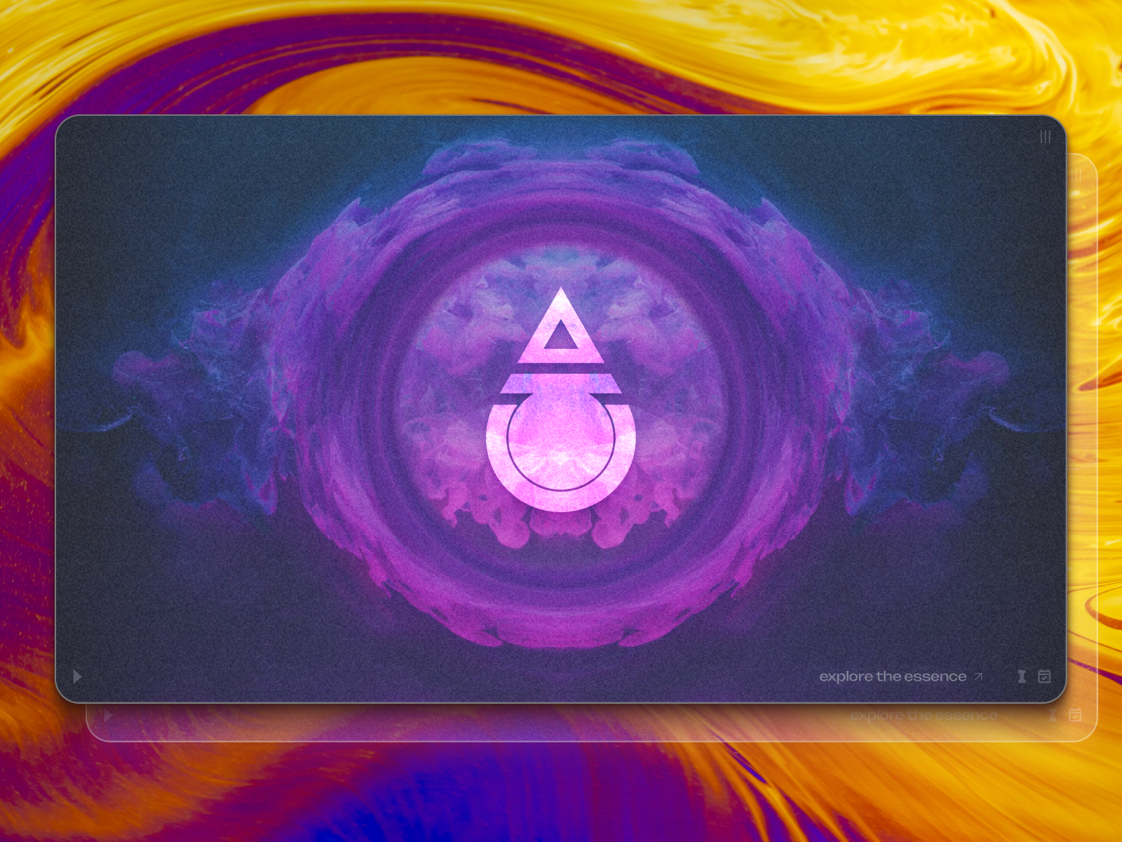 Ether — Sacred Geometry Brand Mark.