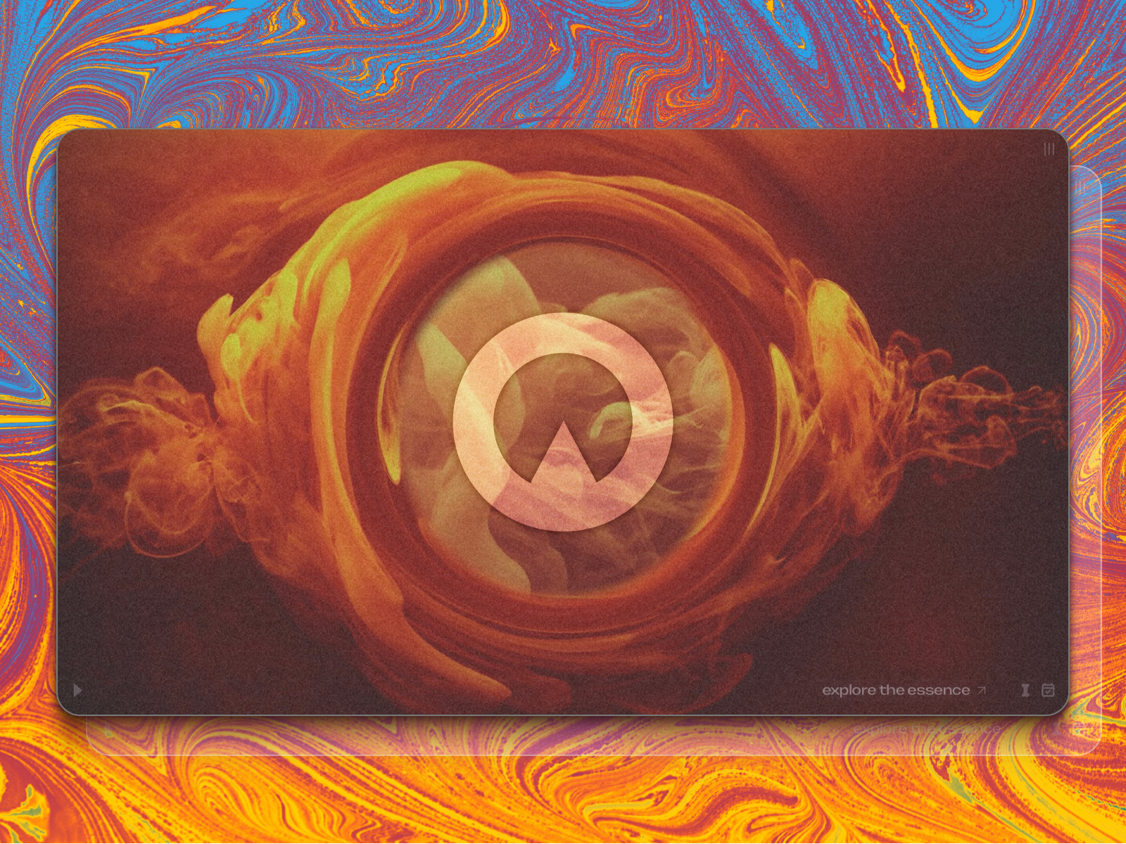 Fire — Sacred Geometry Brand Mark.