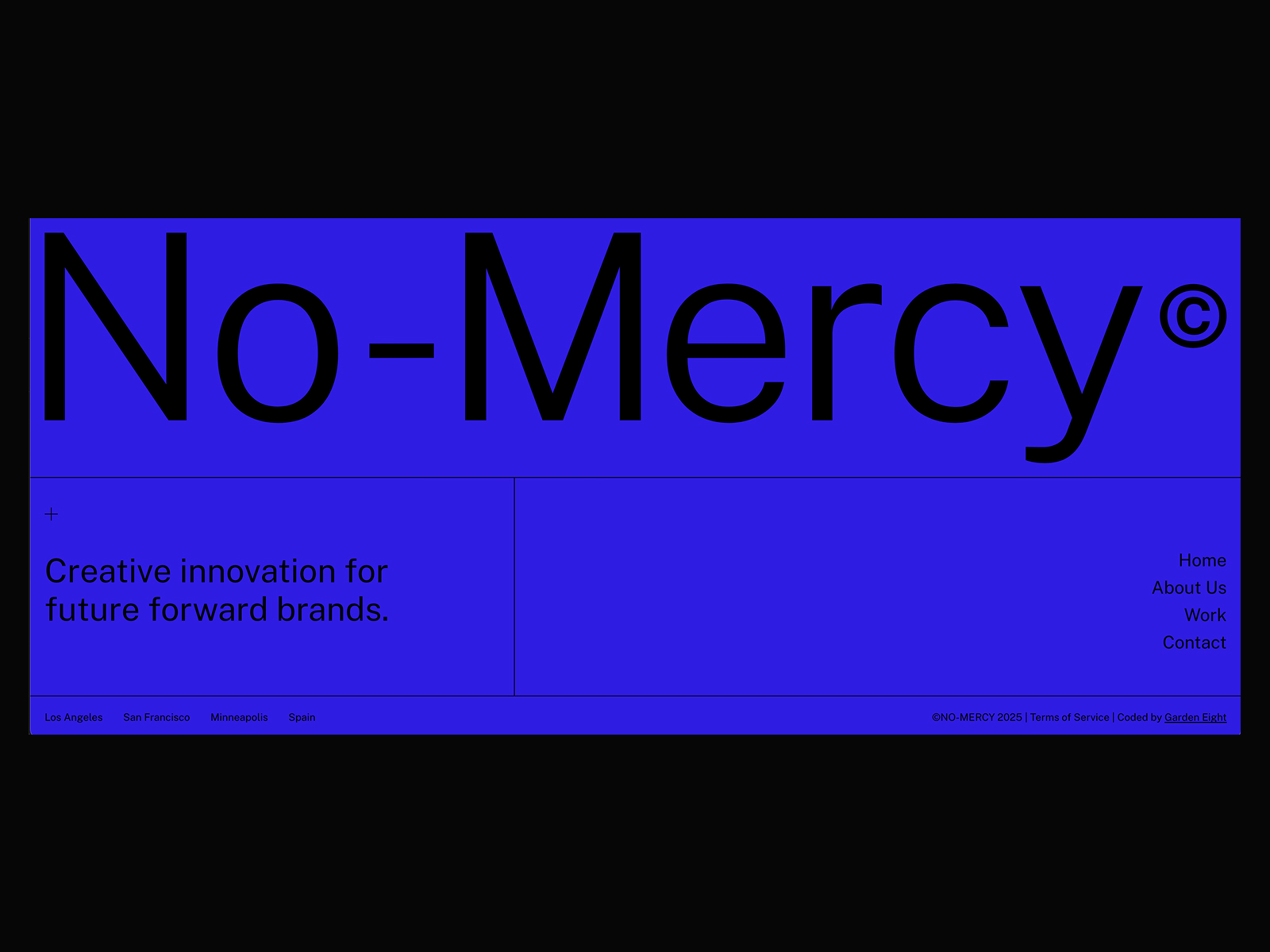 No-Mercy Footer Interactive