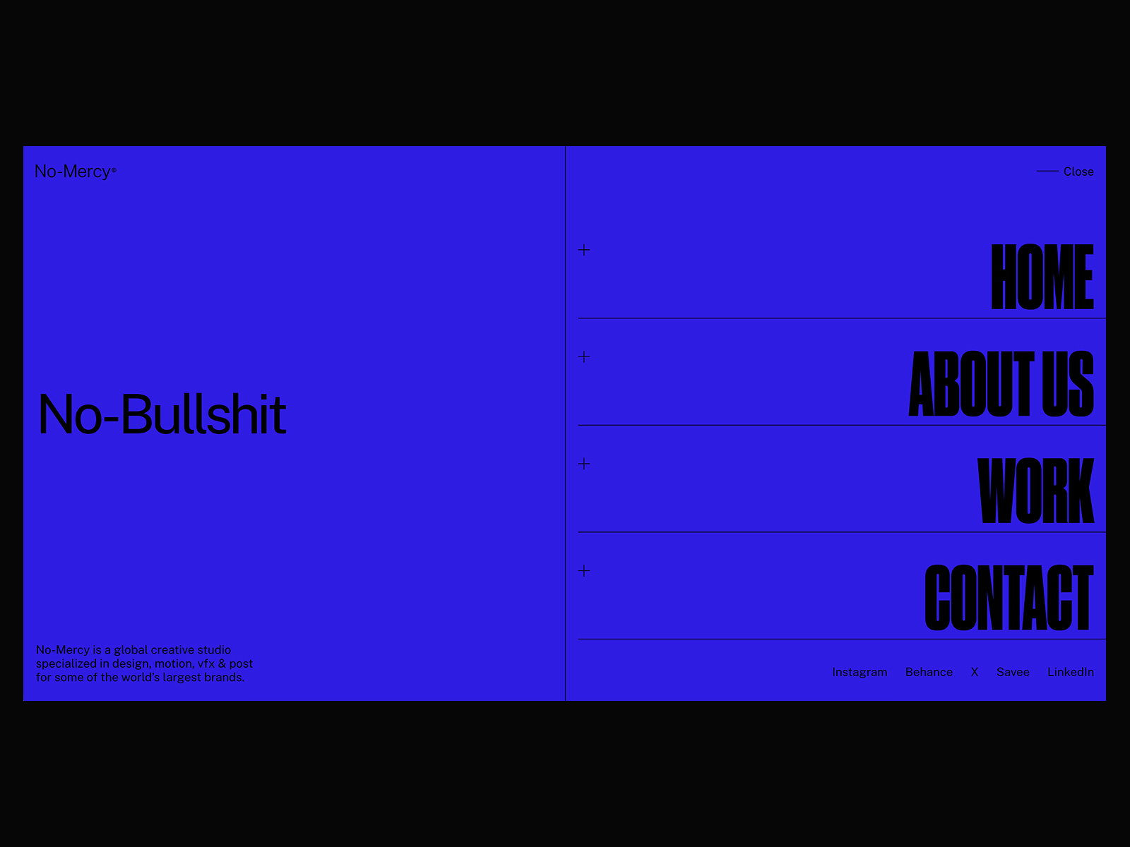 No-Mercy Navigation / Messaging slot-machine