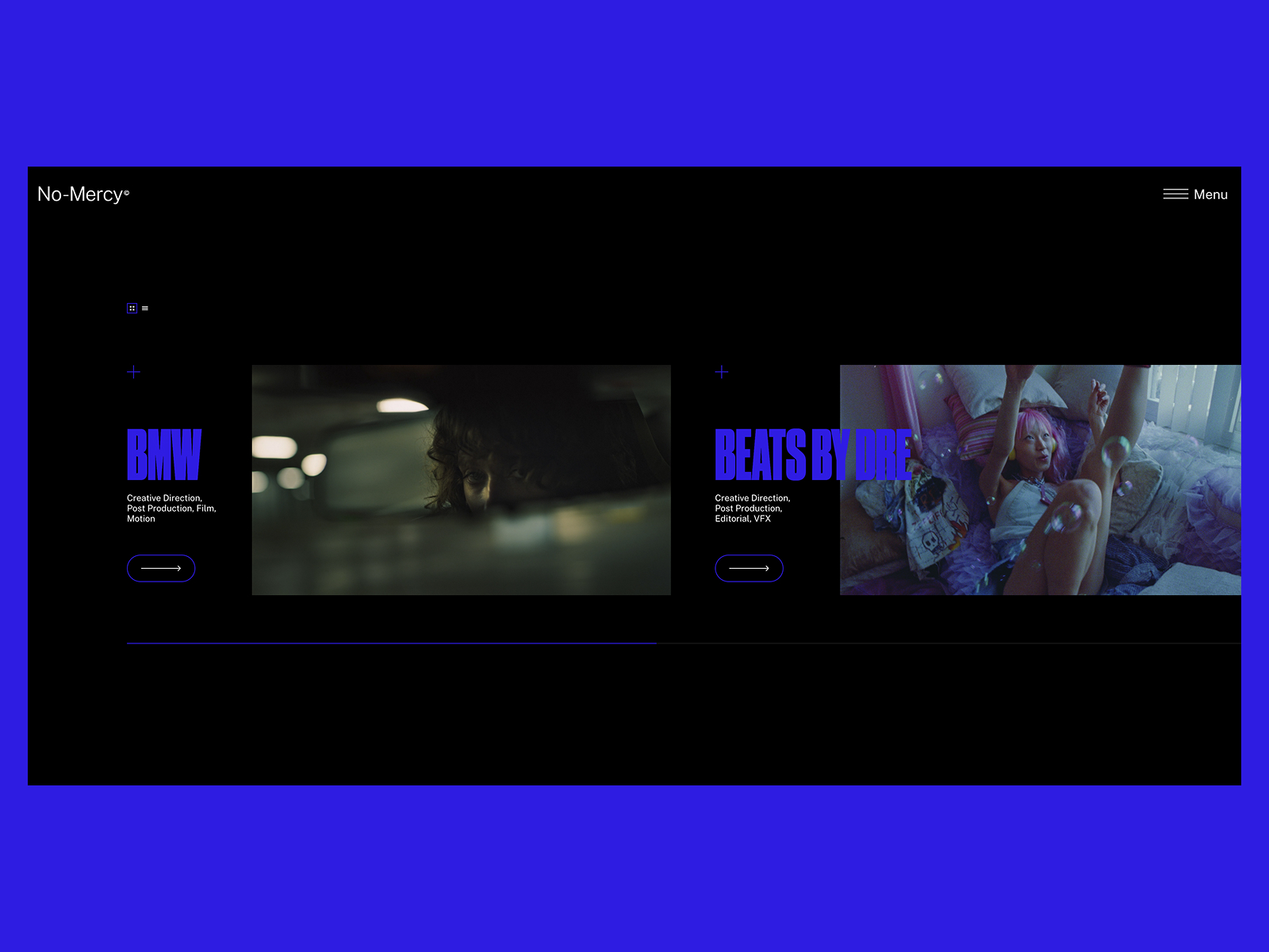 No-Mercy Portfolio Scroll