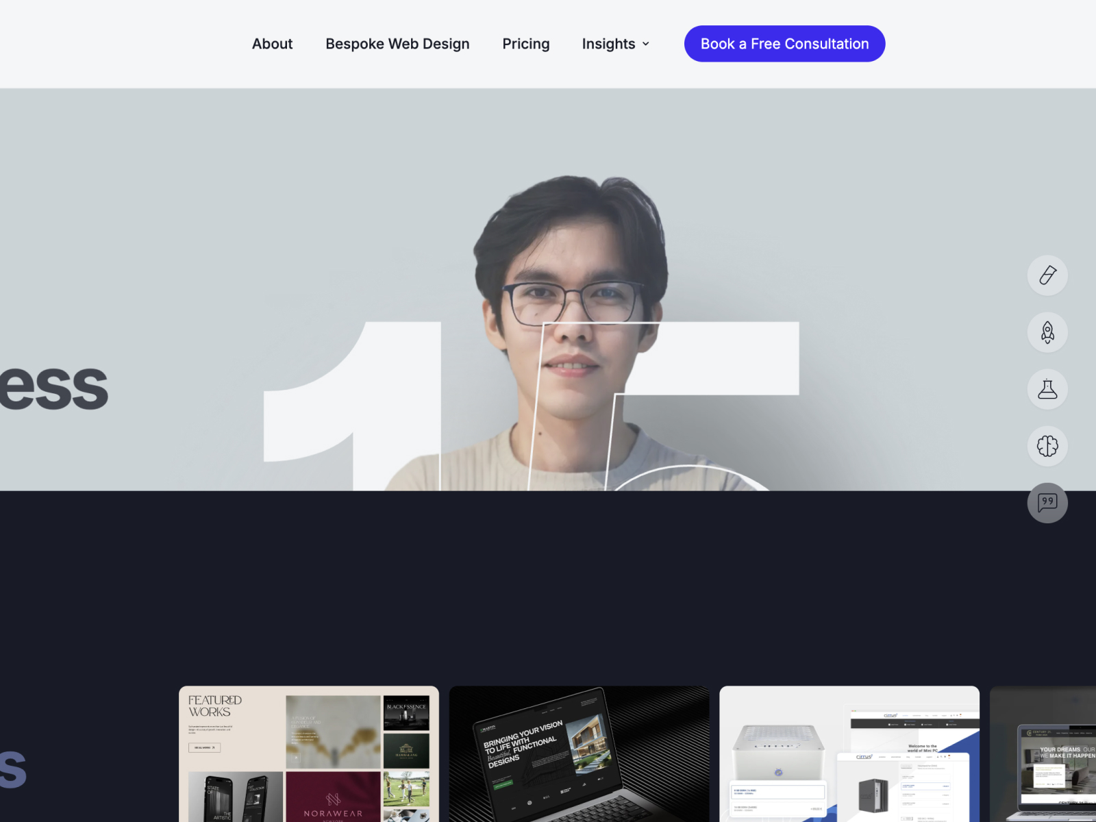 Fade-out on scrolldown sticky hero section