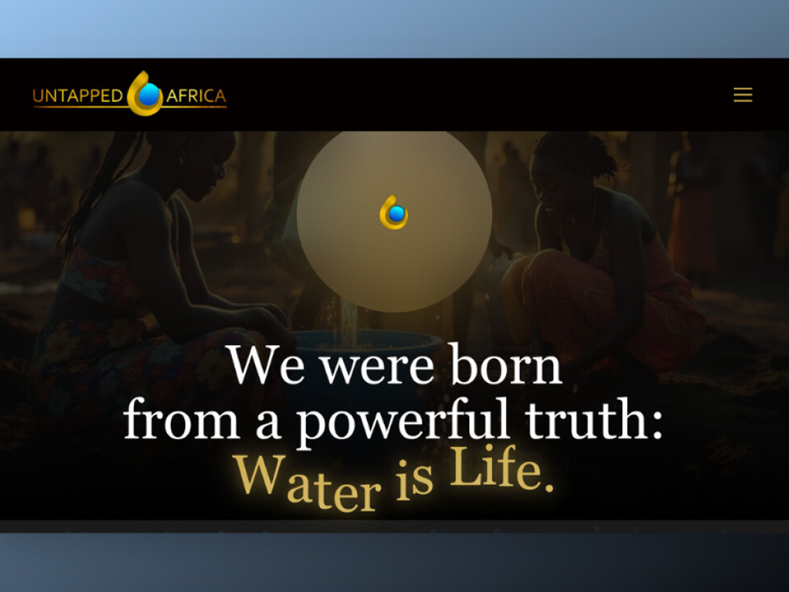 Water is Life - Dynamic Text Morphing