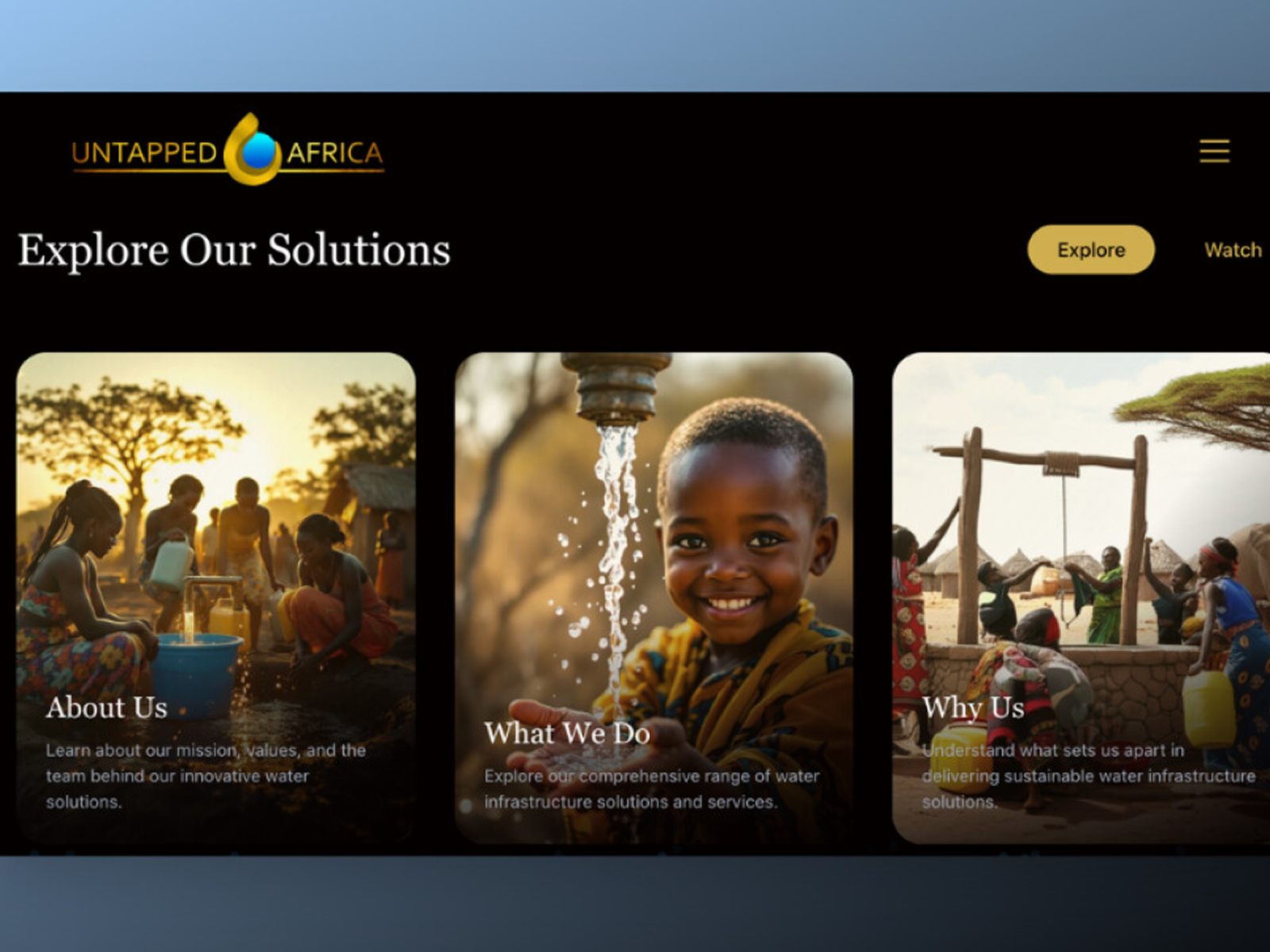 Frosted Glass Content Card with Hover Elevation