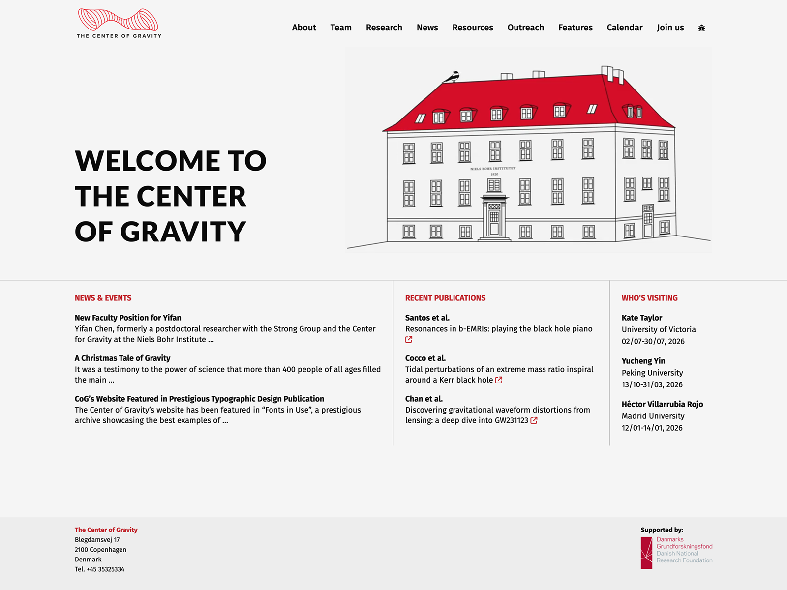 Home page - day/night variants