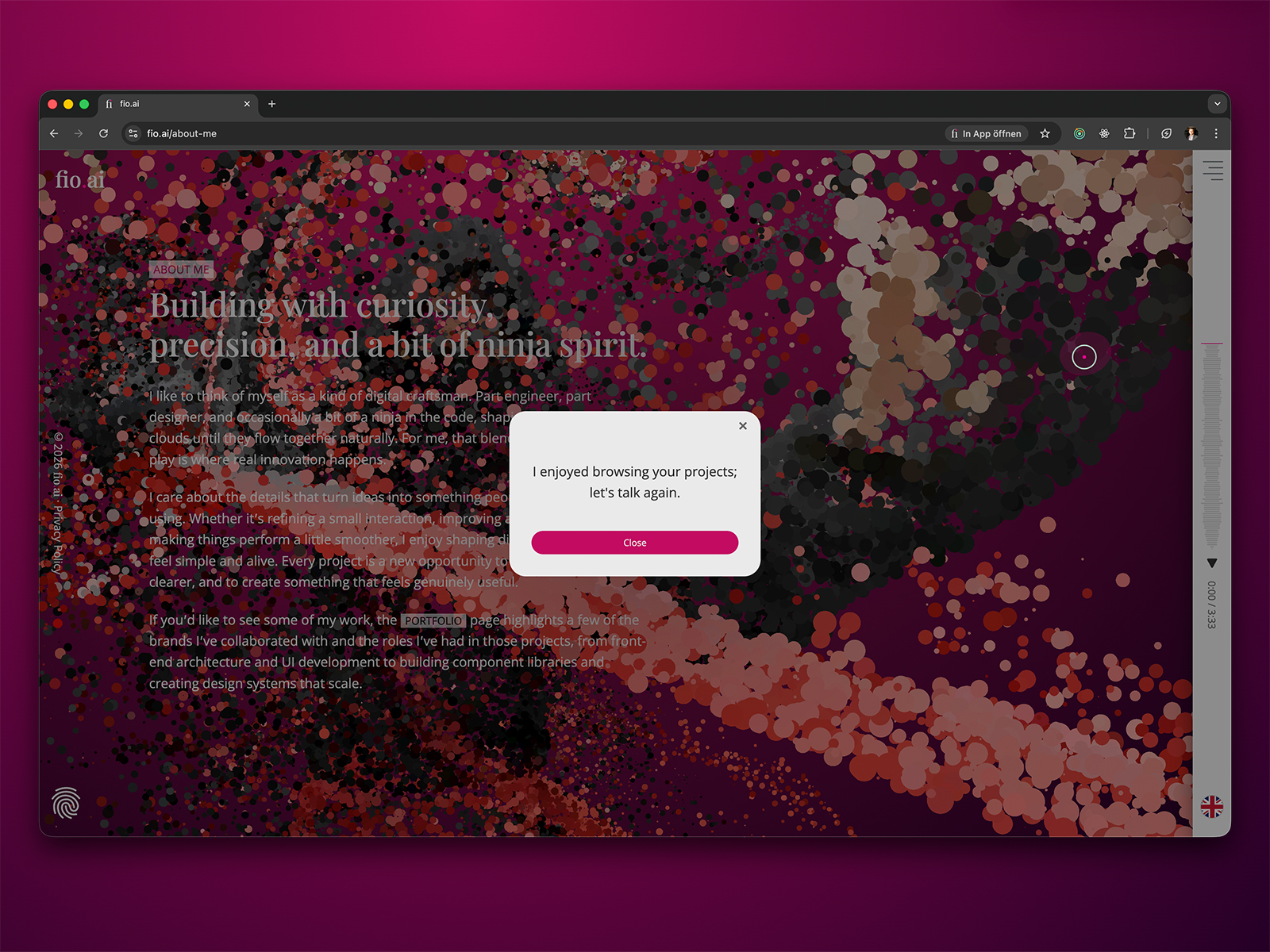 Click the flashing red dots to read notes...