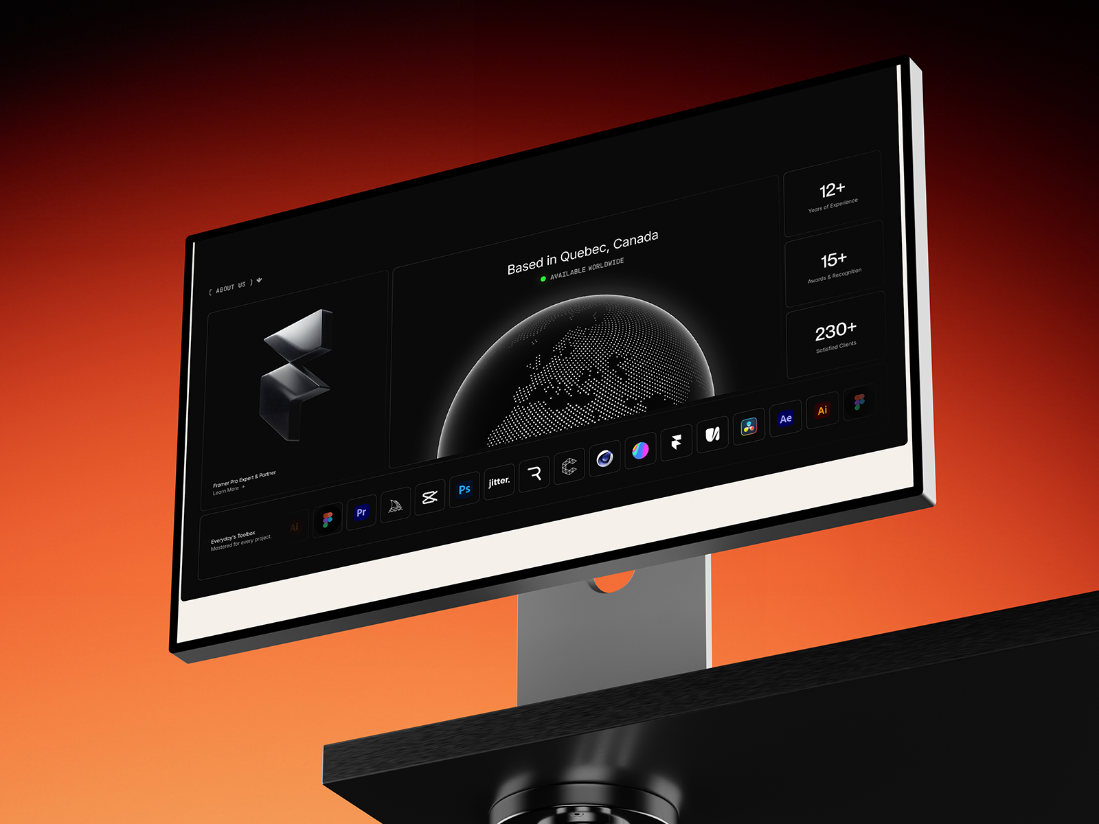 About Us - Bento Section