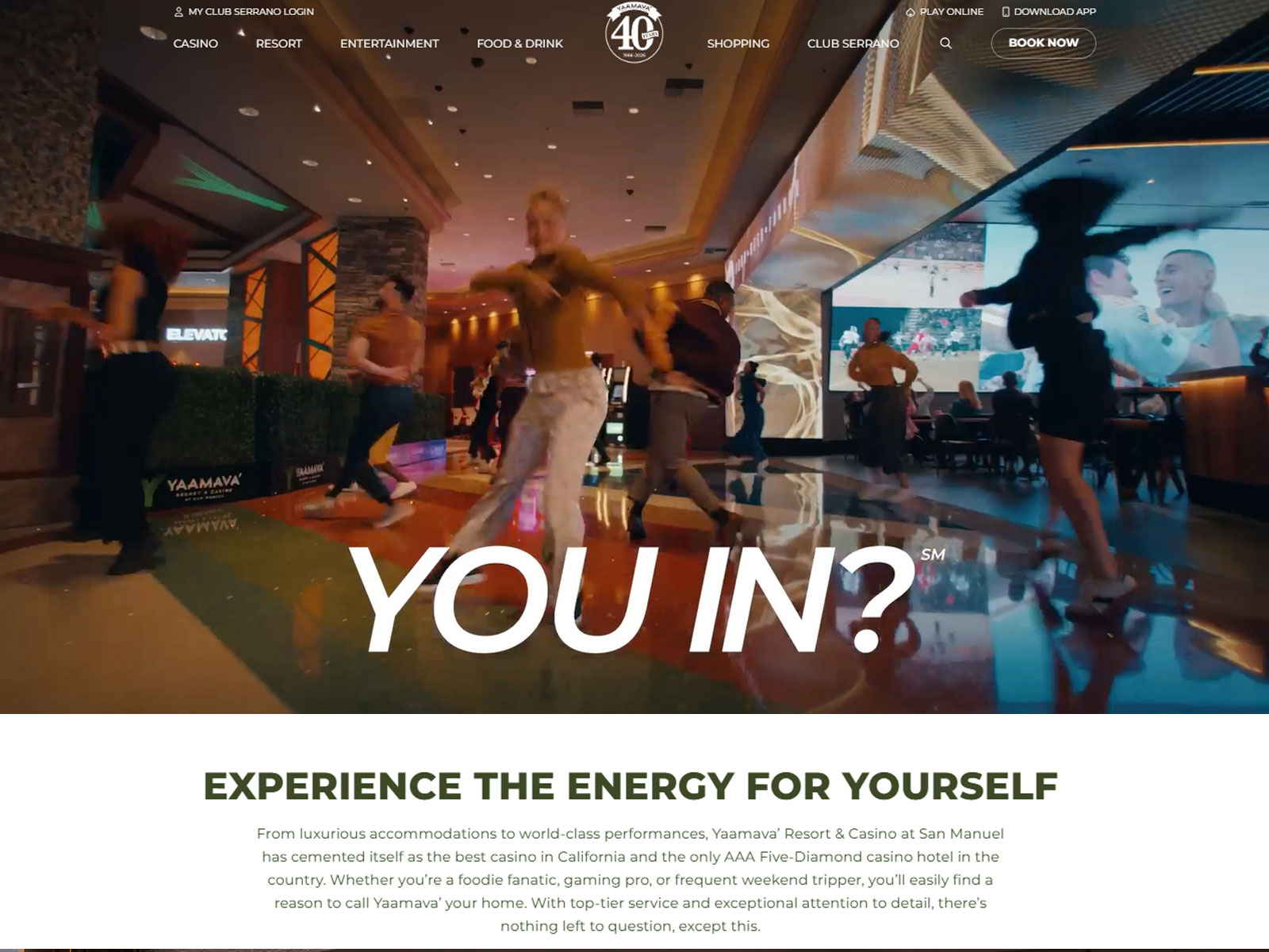 Video header and transparent navigations...