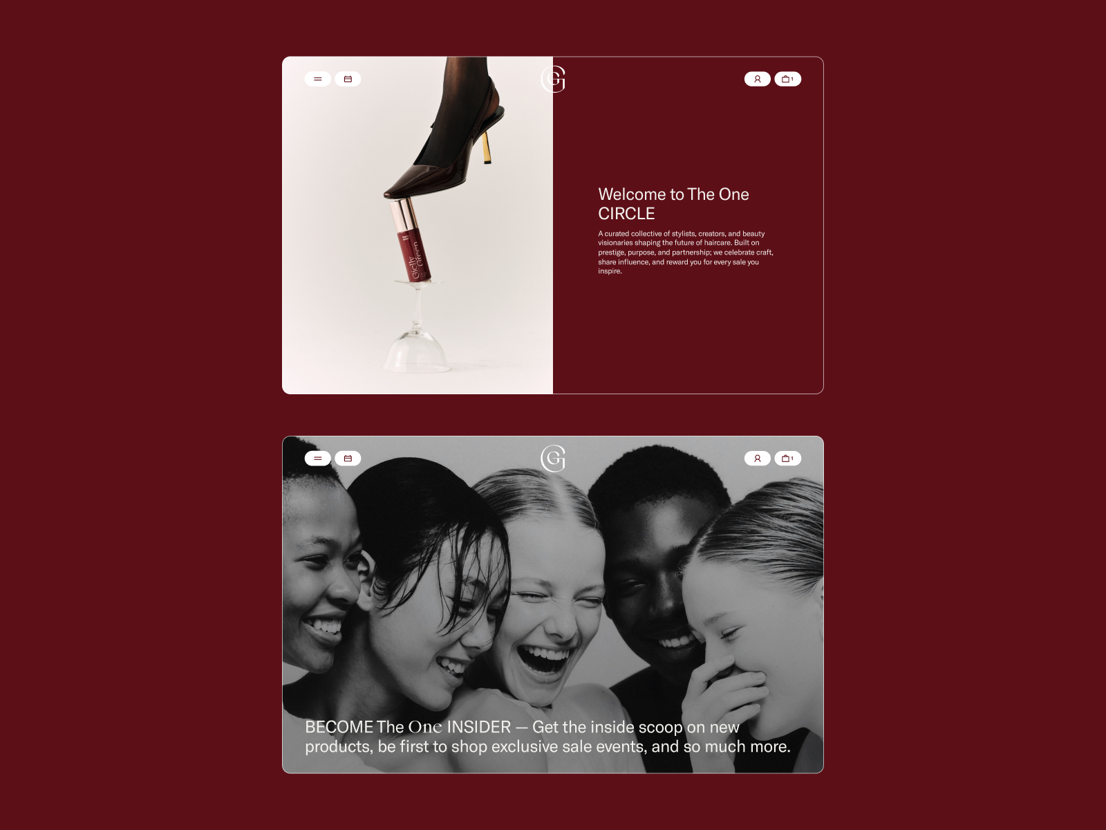 Editorial rhythm. Designed to feel.