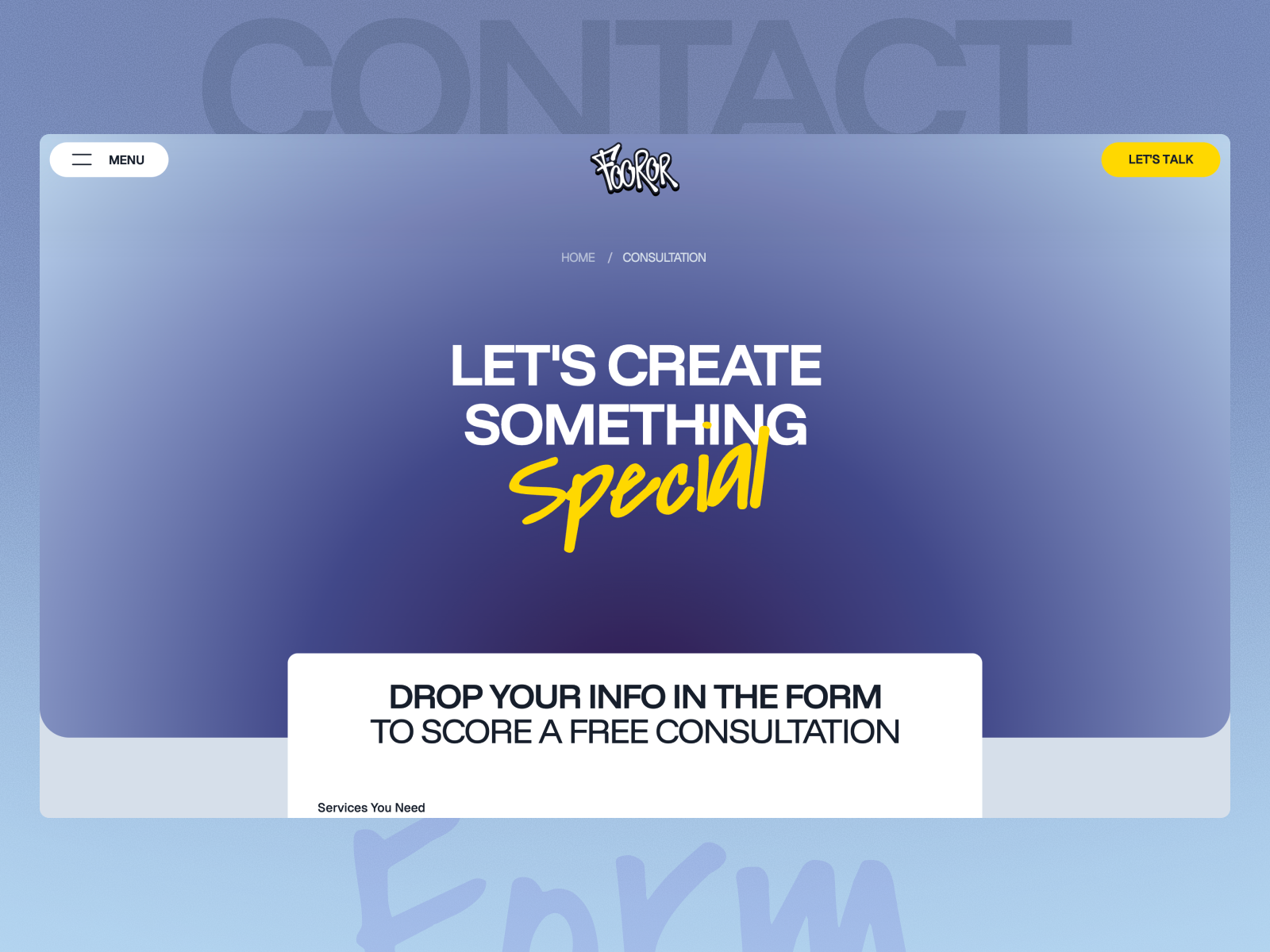 Contact Form