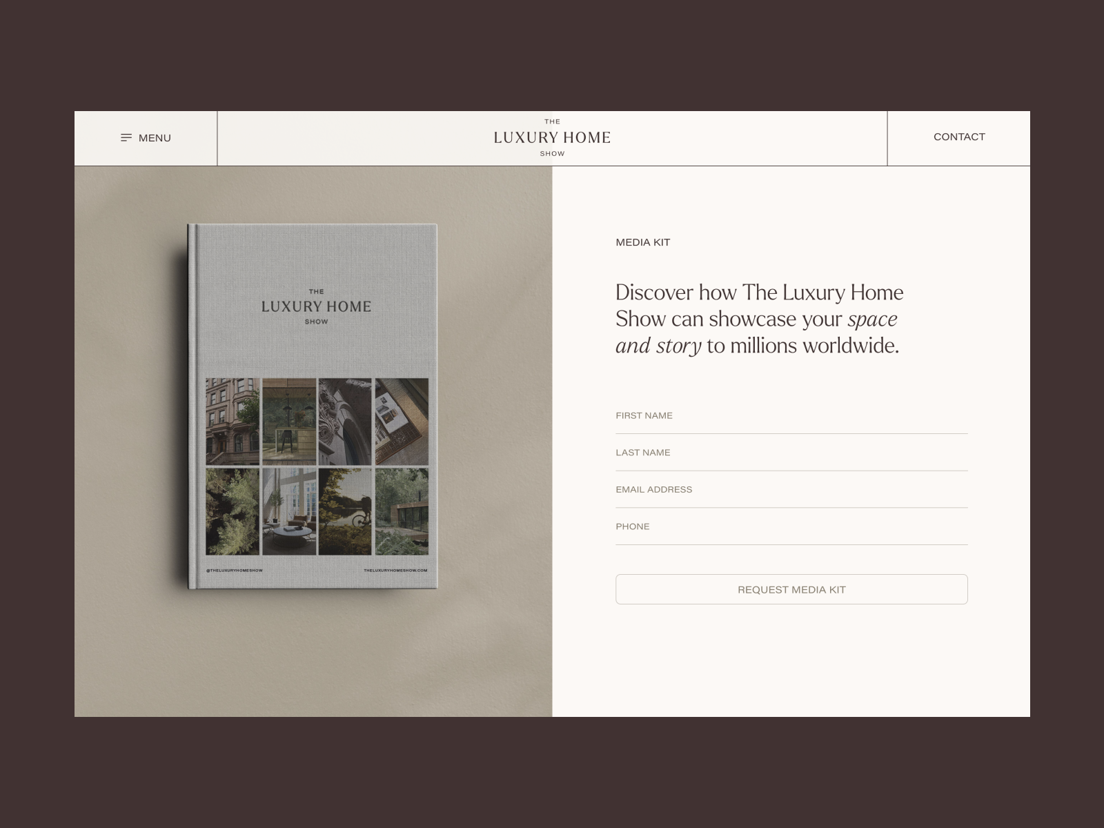 Gated Media Kit (Lead Gen Form)