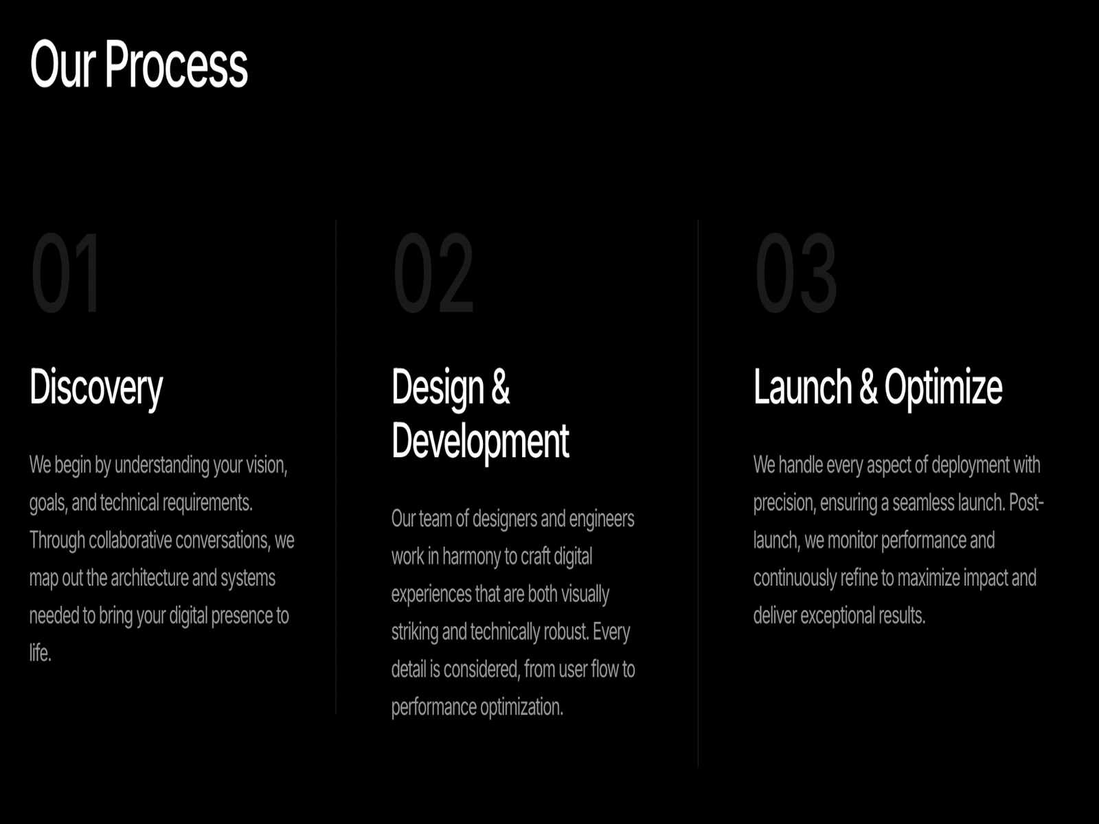 Snowflake - About Us Page