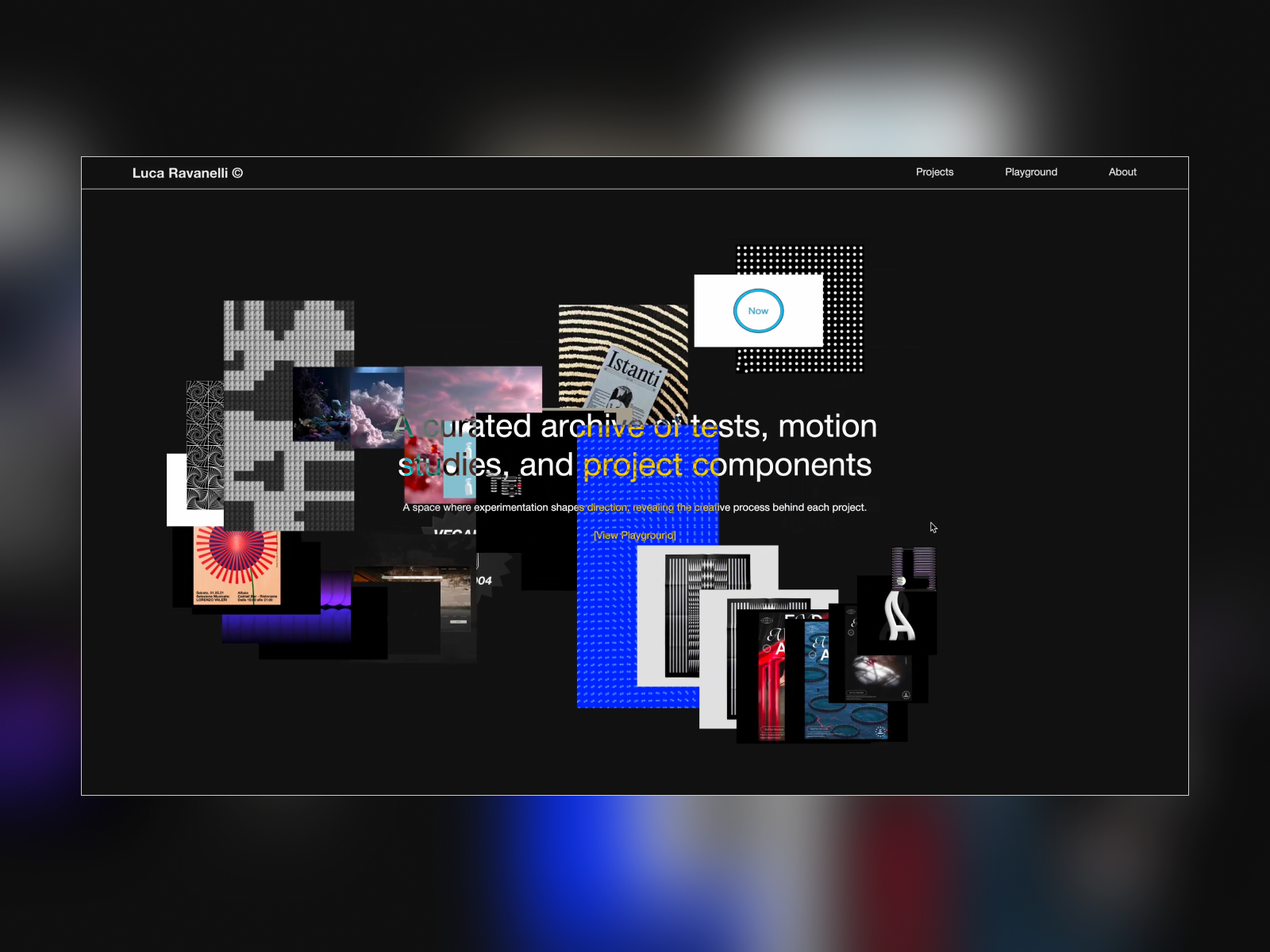 Playground Mouse Interaction