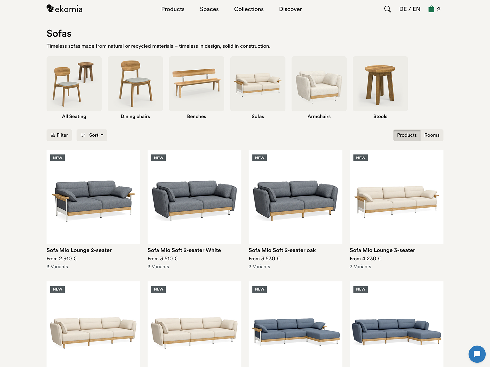 Collection Page & Filters
