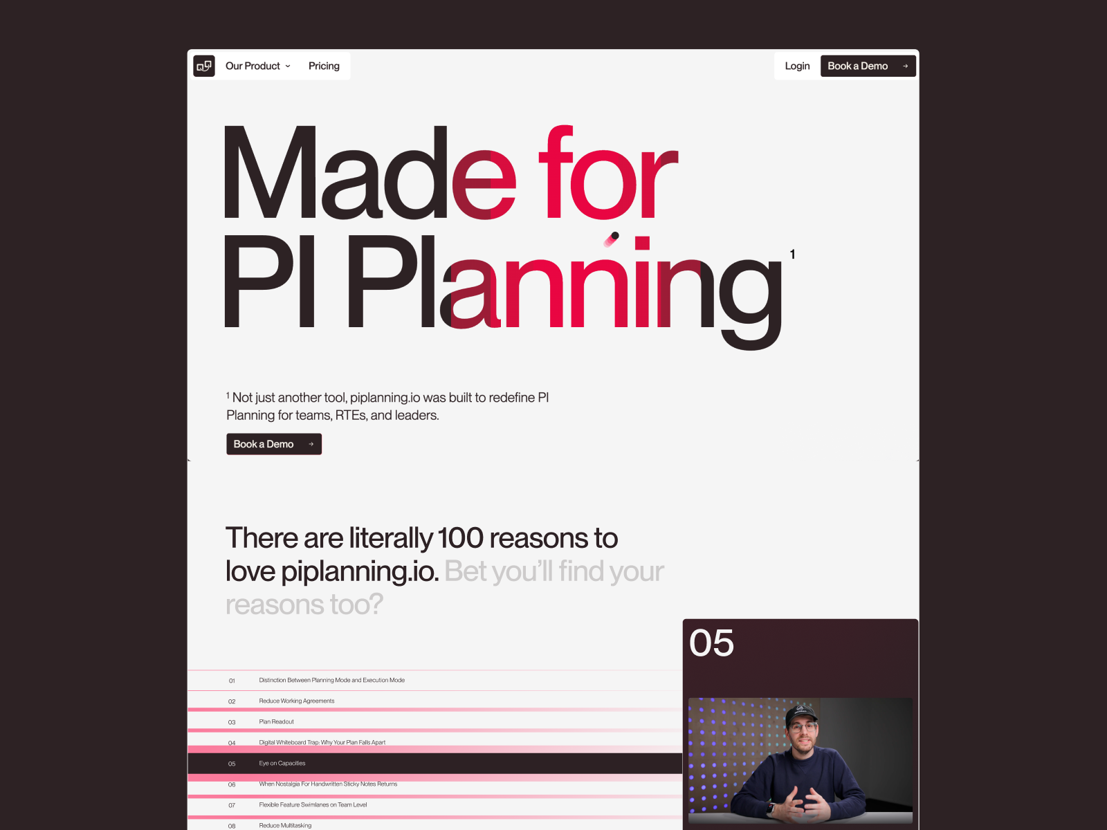 Landing Page Scroll Effect