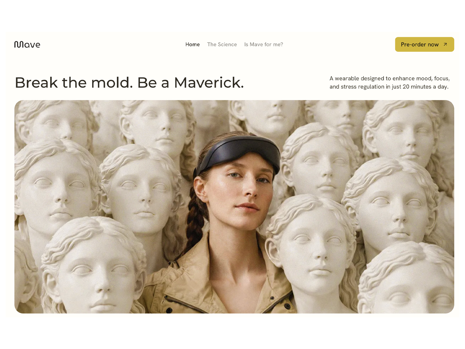 Mave Health Hero Section