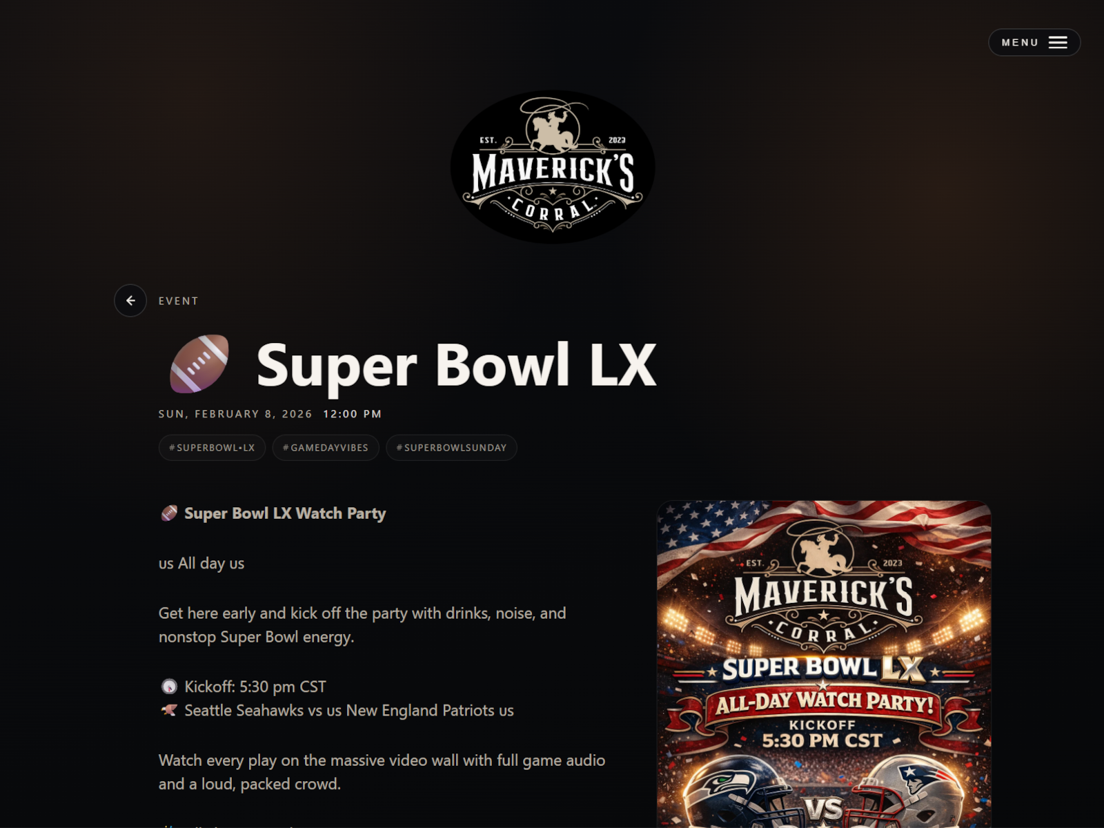 Western Neon Light Events