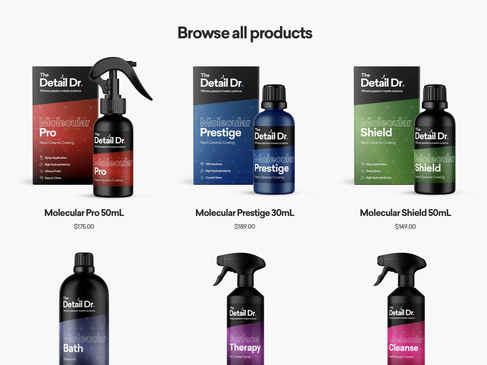 Clean product imagery