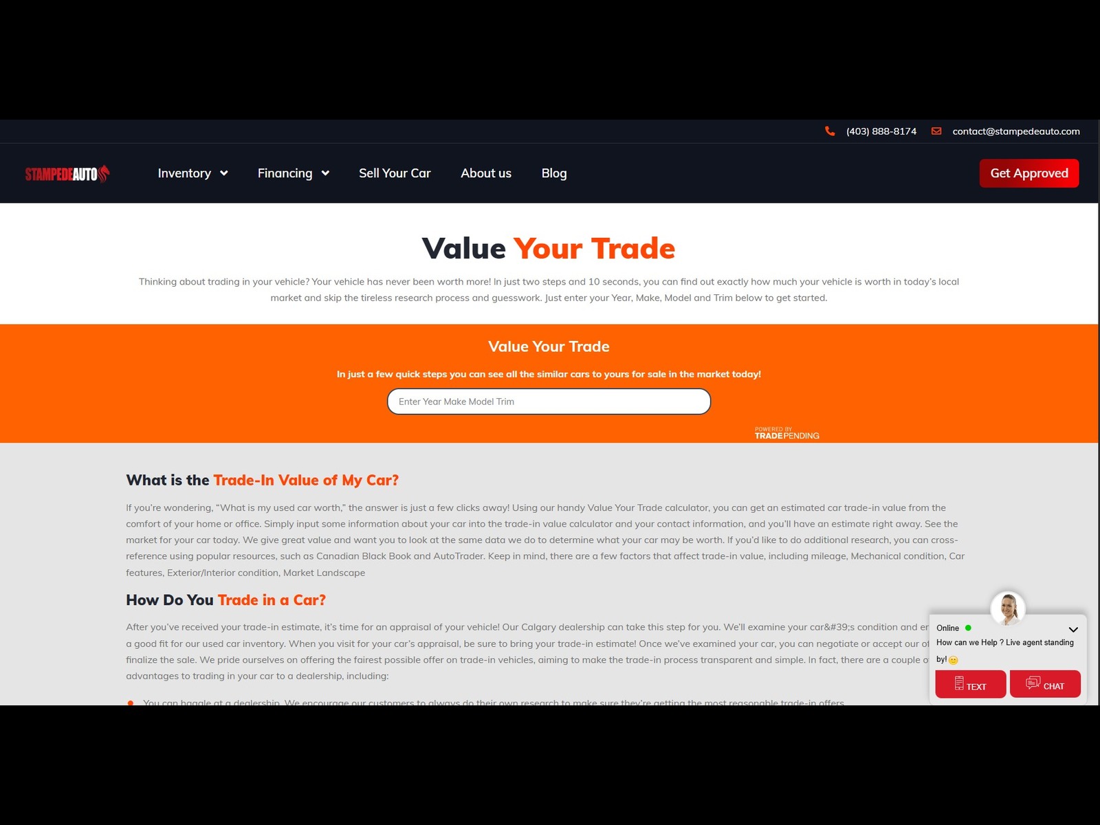 Calgary Car Lease Calculator | Car Finance