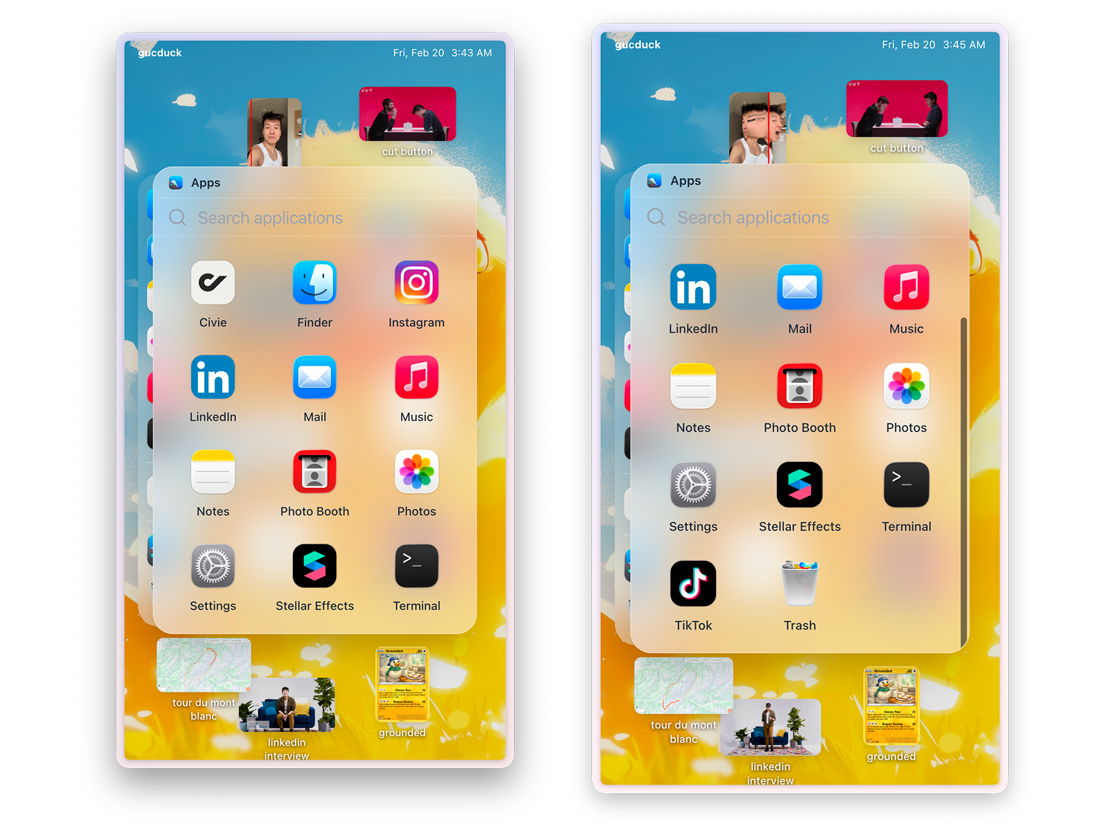 App Drawer (Apps App)
