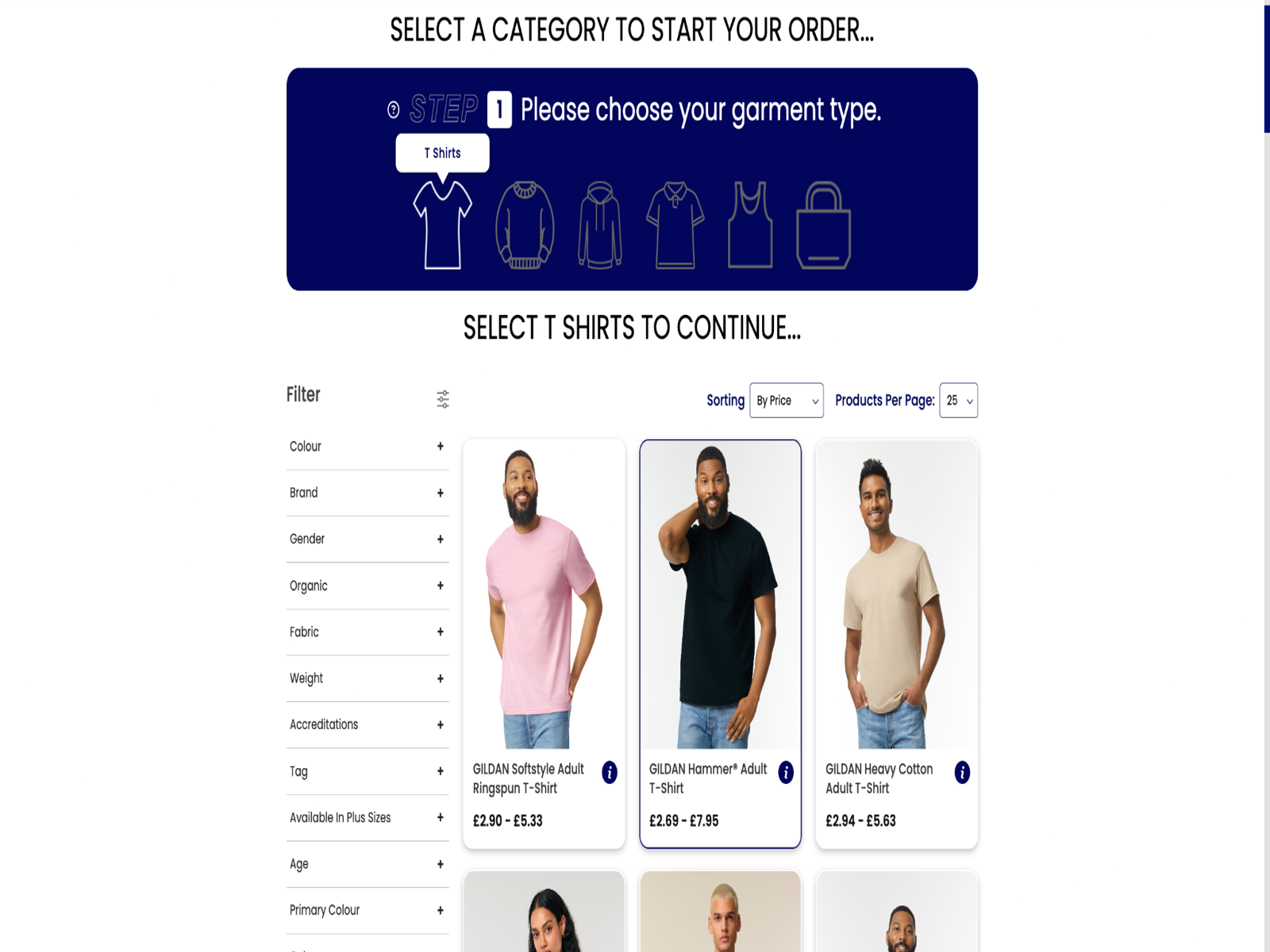 Online Apparel Configurator