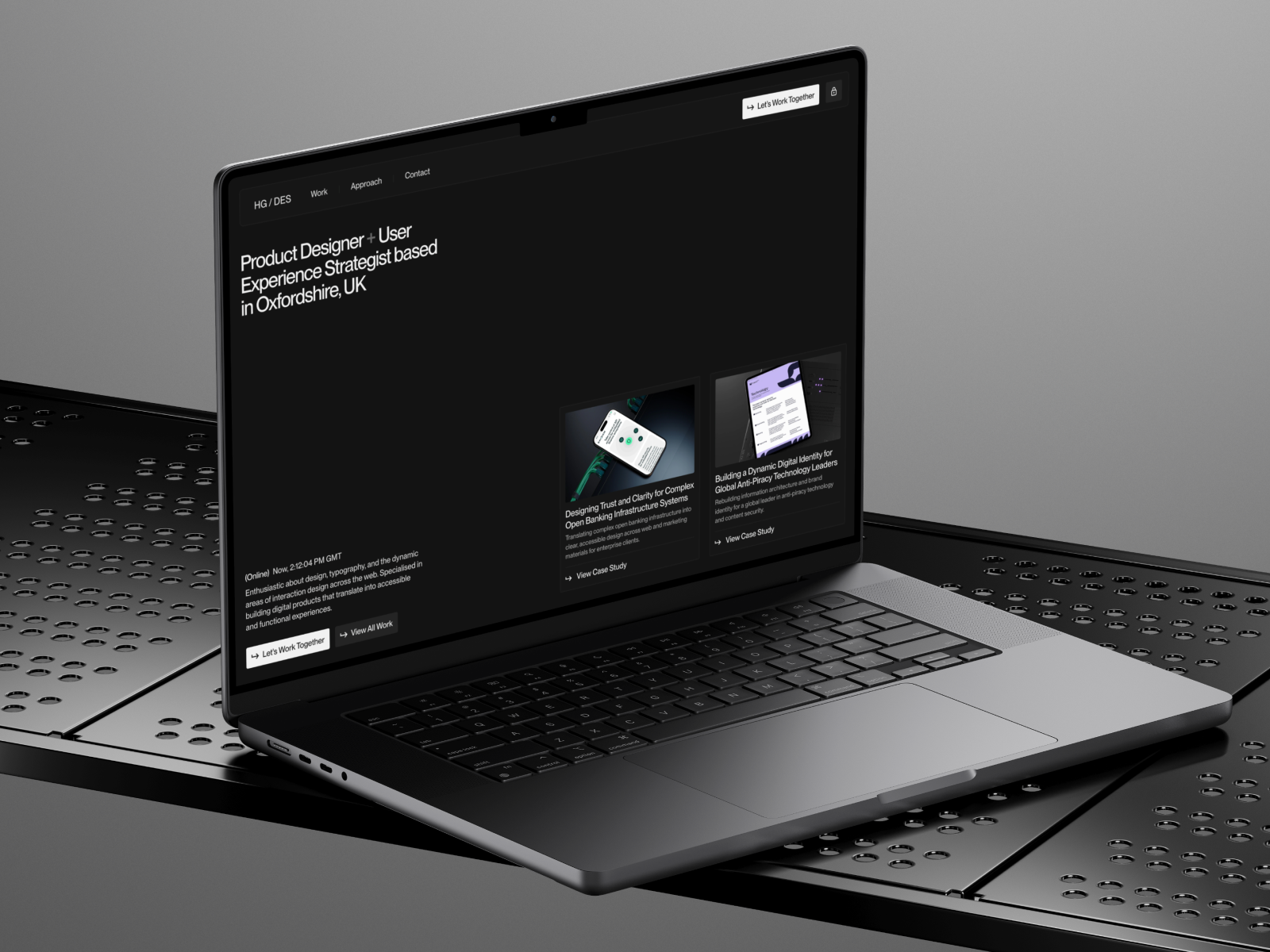 HG/DES Portfolio — Homepage