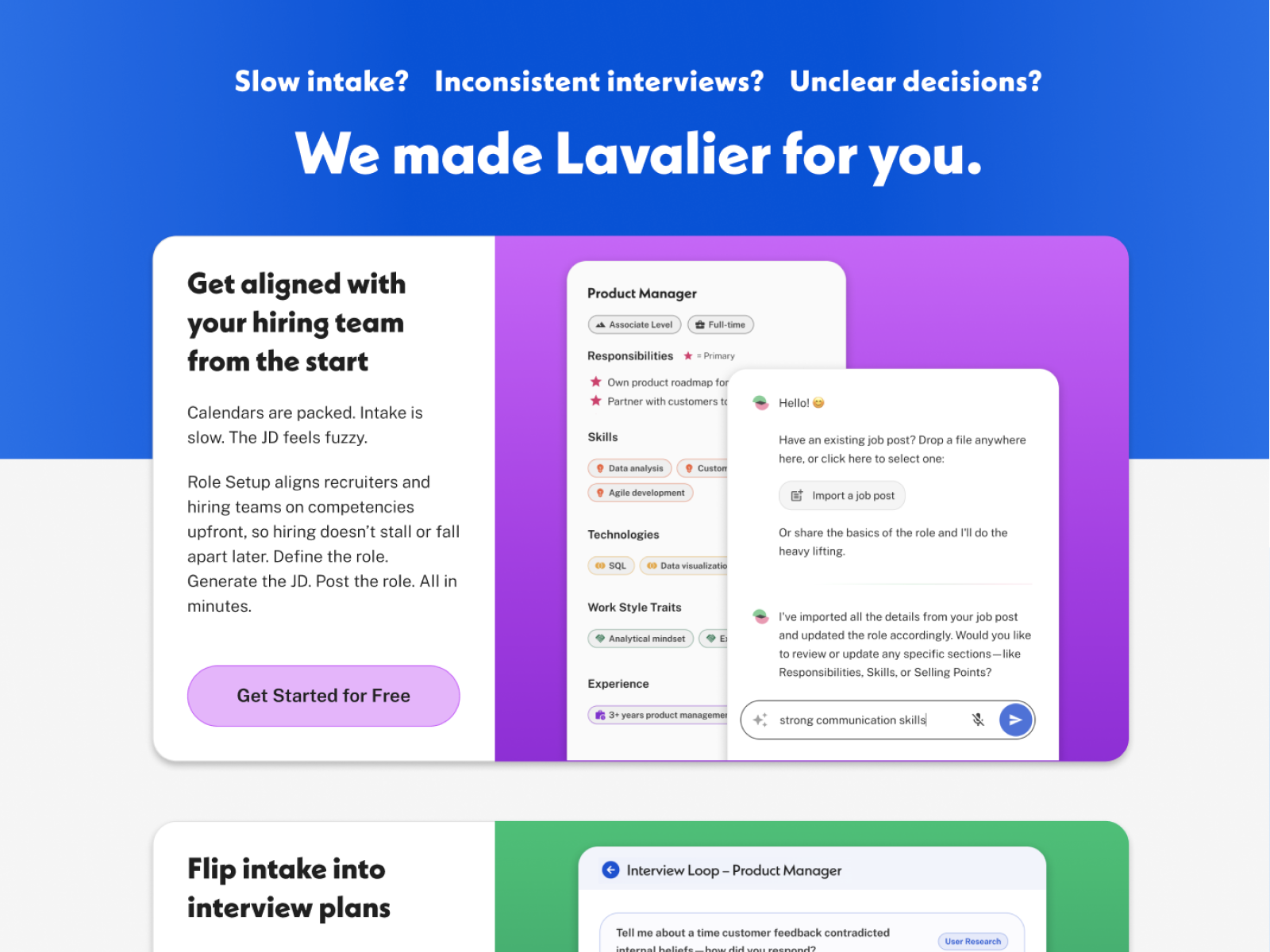 Product Storytelling Cards