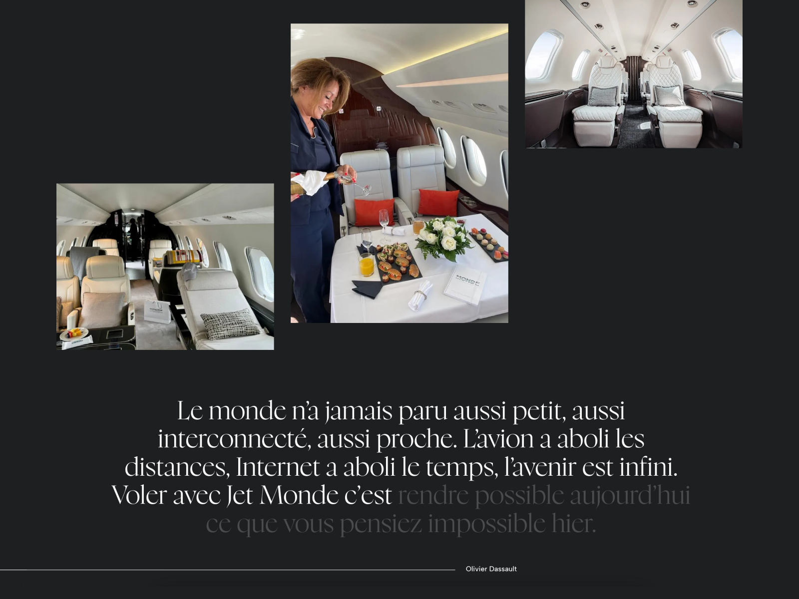 Gallery and quote animation