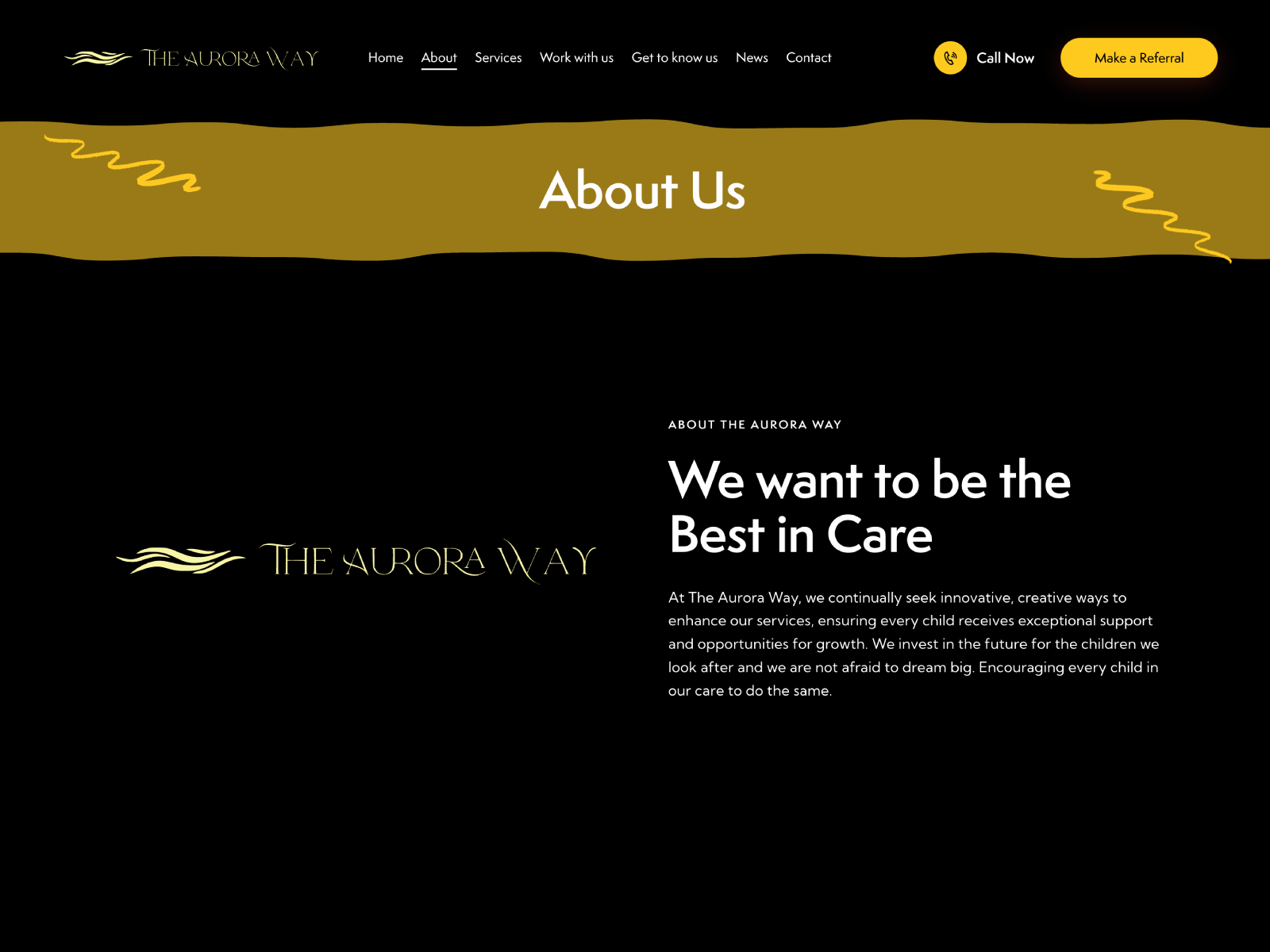 The Aurora Way - About Page