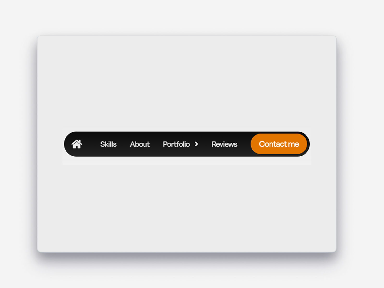 Clean Dynamic Navbar Menu Header