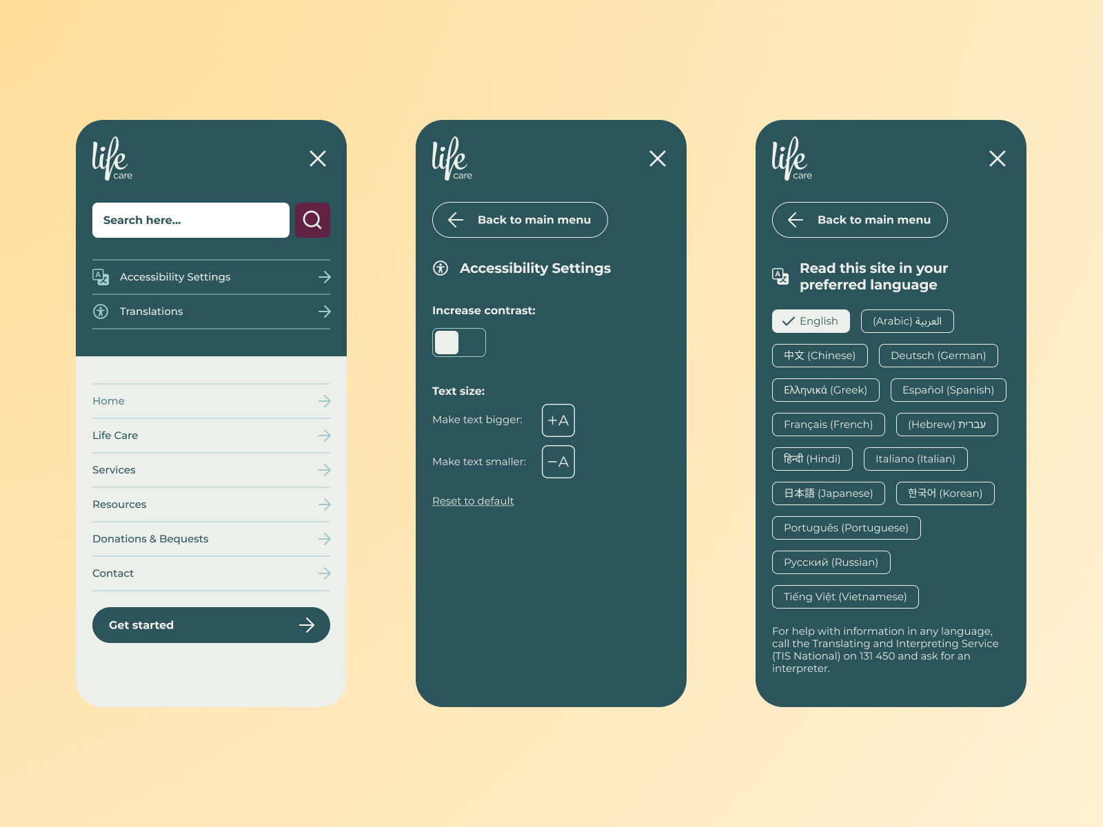 Multi-level Navigation with Accessibility...