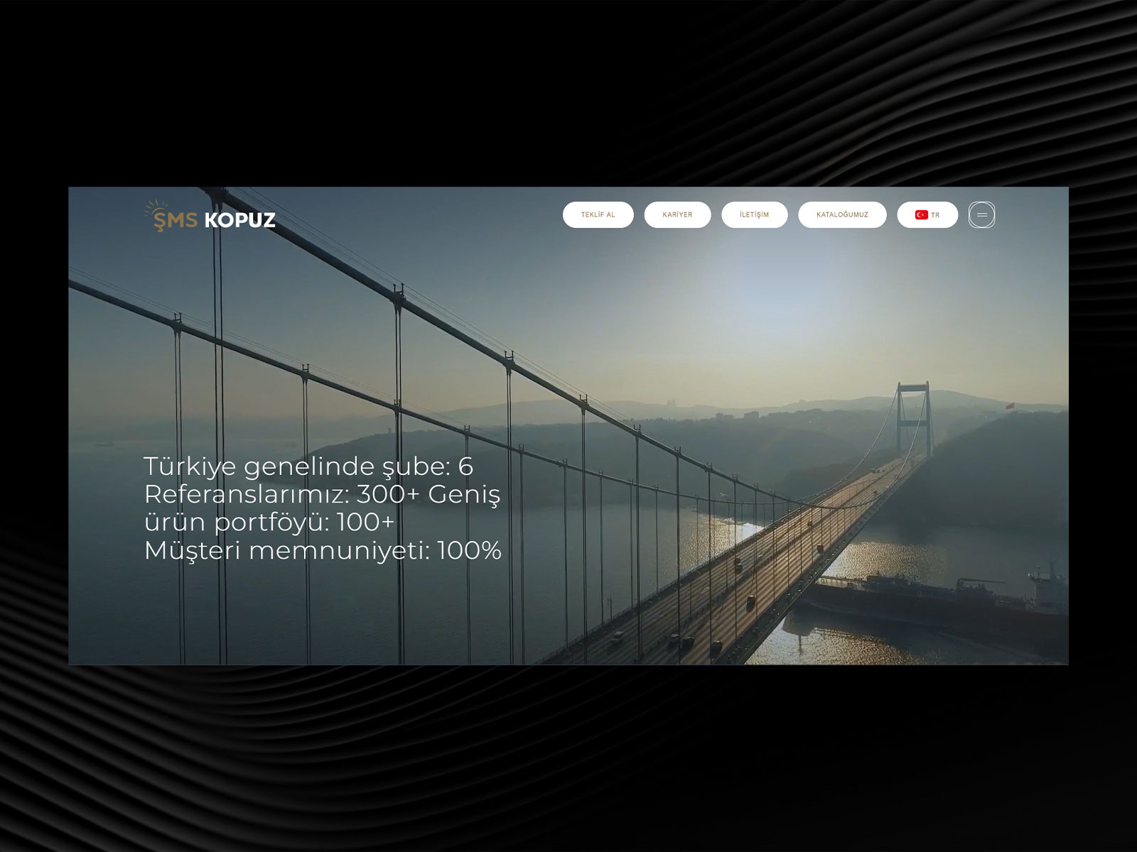 A cinematic hero video introducing the global...