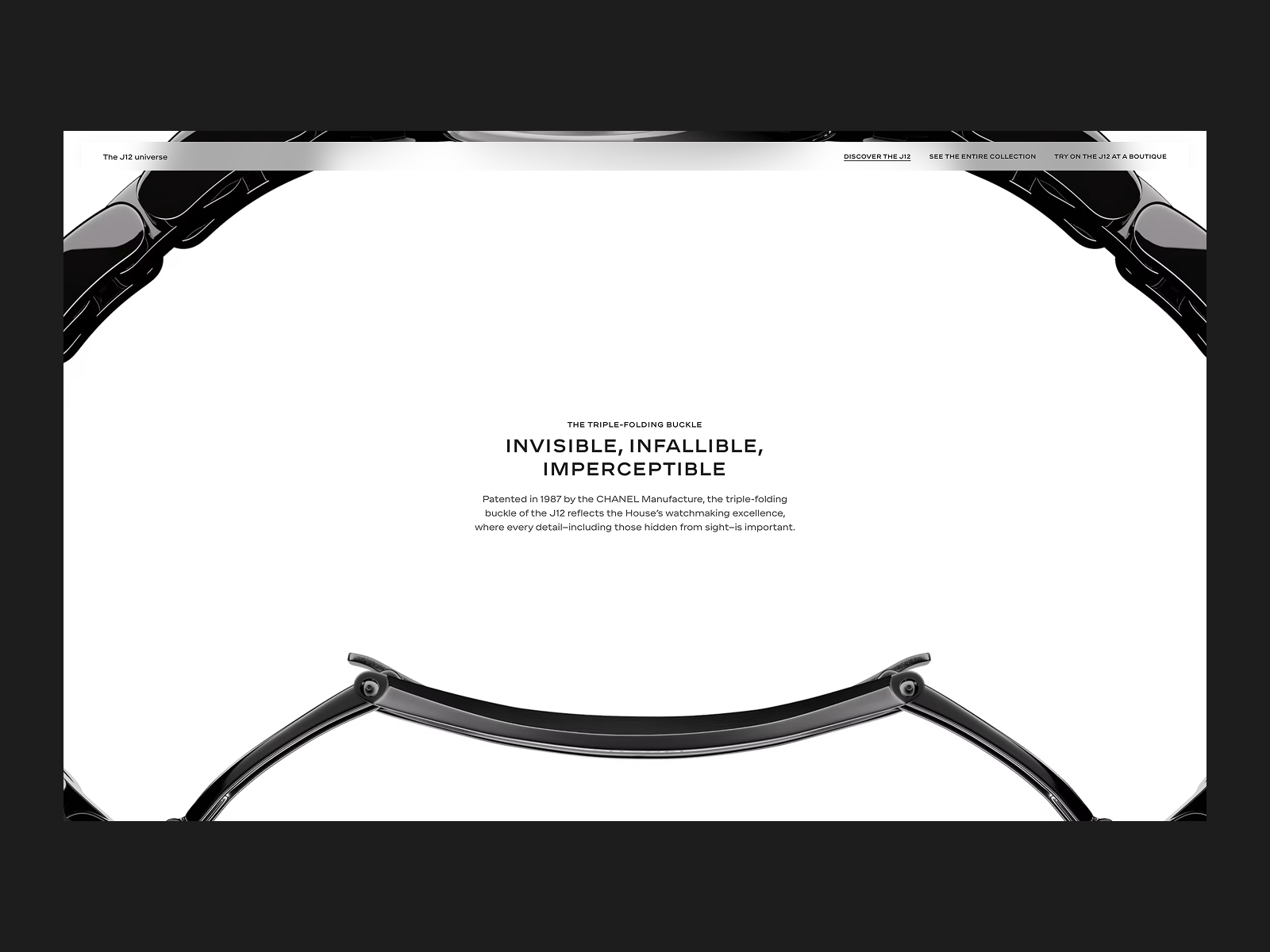 The triple-folding buckle