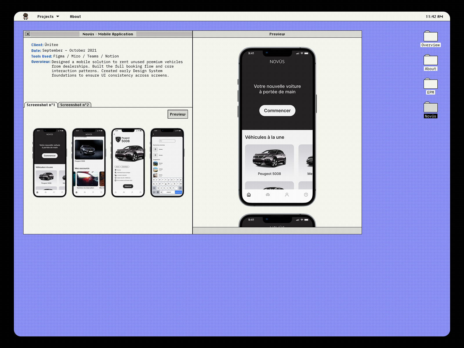 Mobile Product Interface