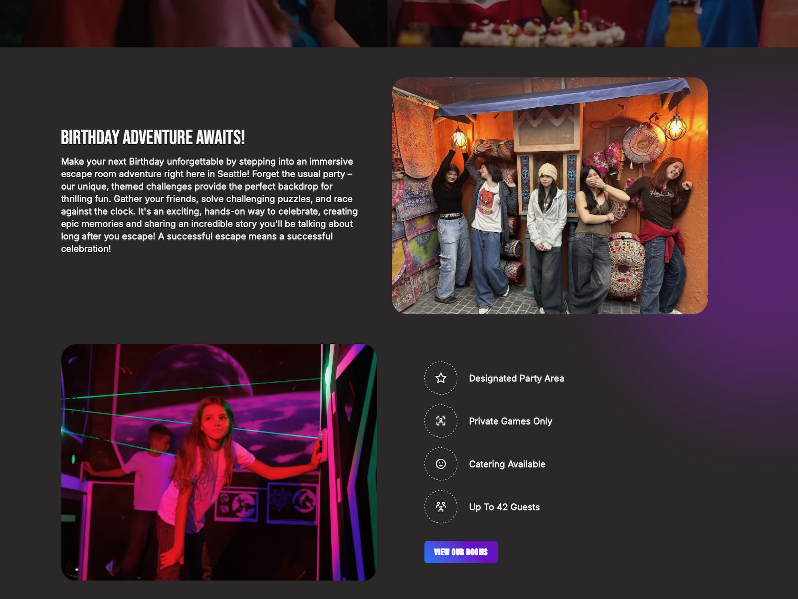 Cognition Escapes - Birthday Parties