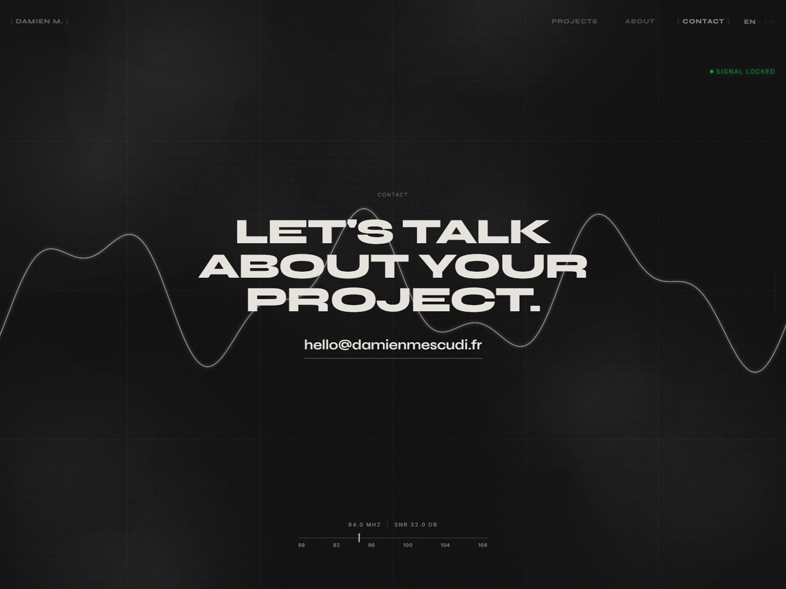 Contact Page - Interactive Radio Frequency