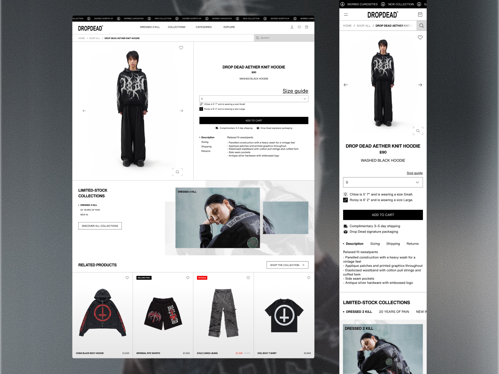 Product Detail Page