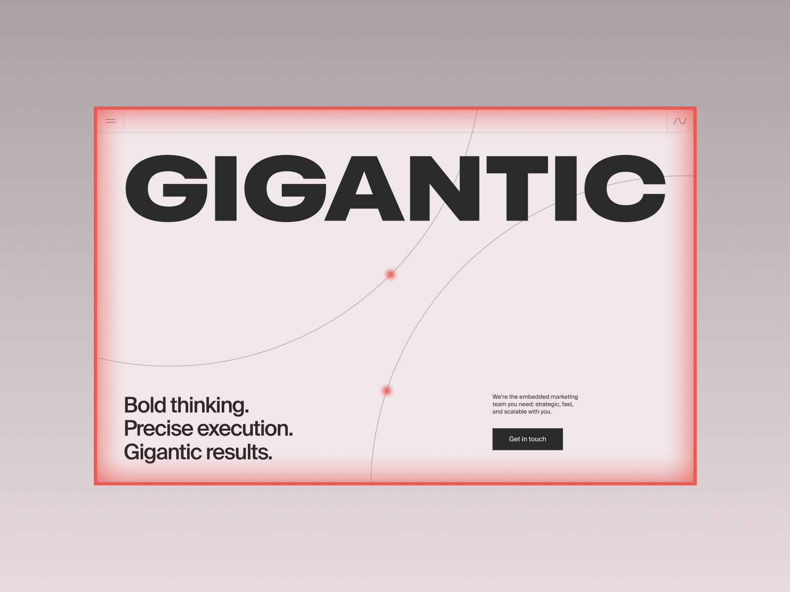 Hero section scroll animation