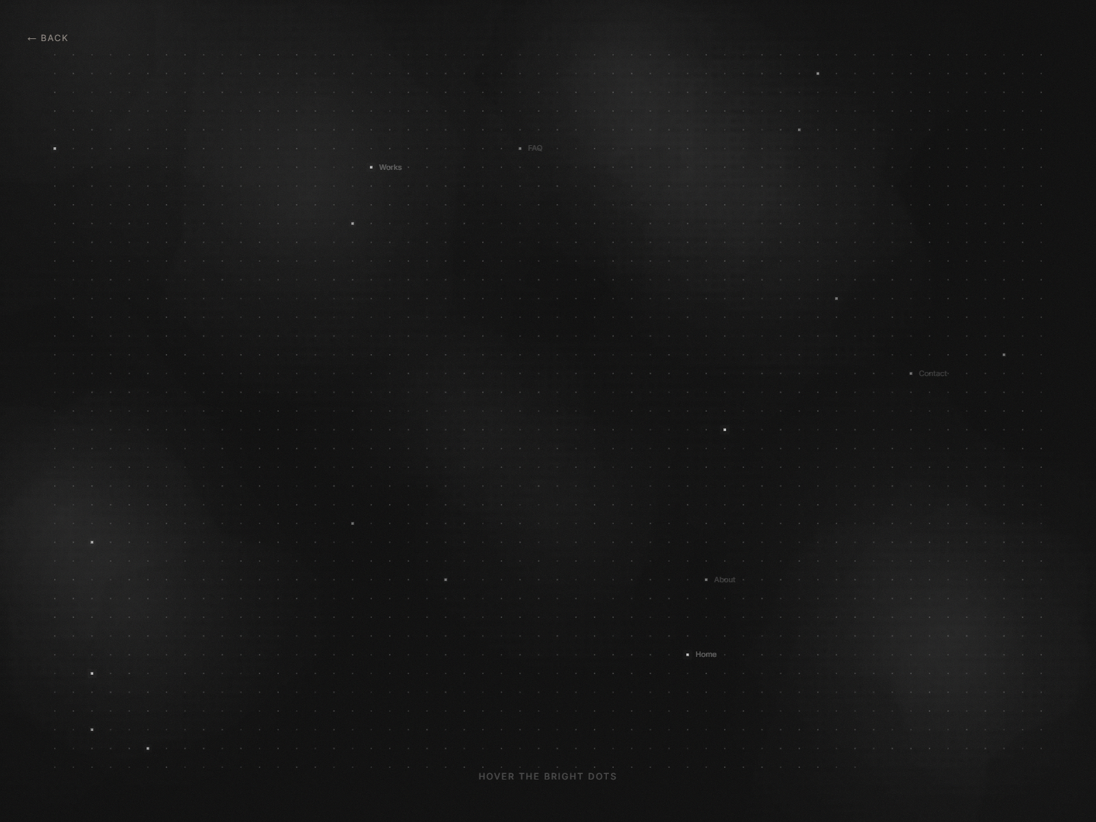 404 - Interactive website map